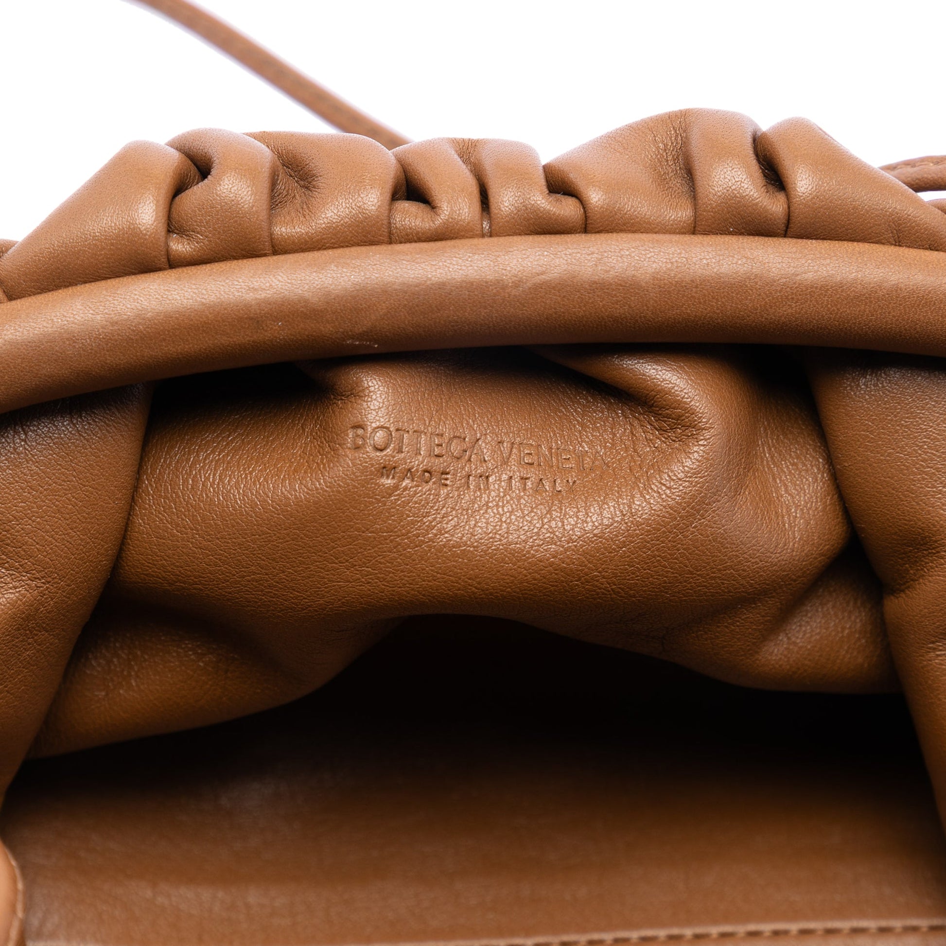 Bottega Veneta Lambskin The Mini Pouch Crossbody