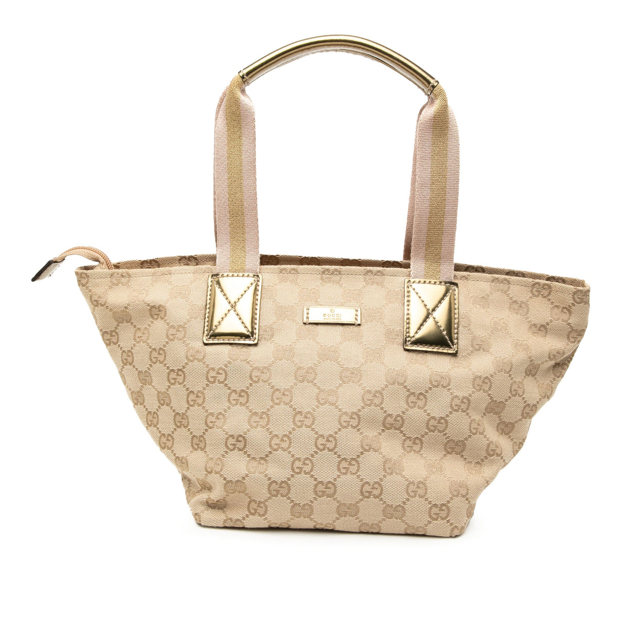 Gucci GG Canvas Web Tote