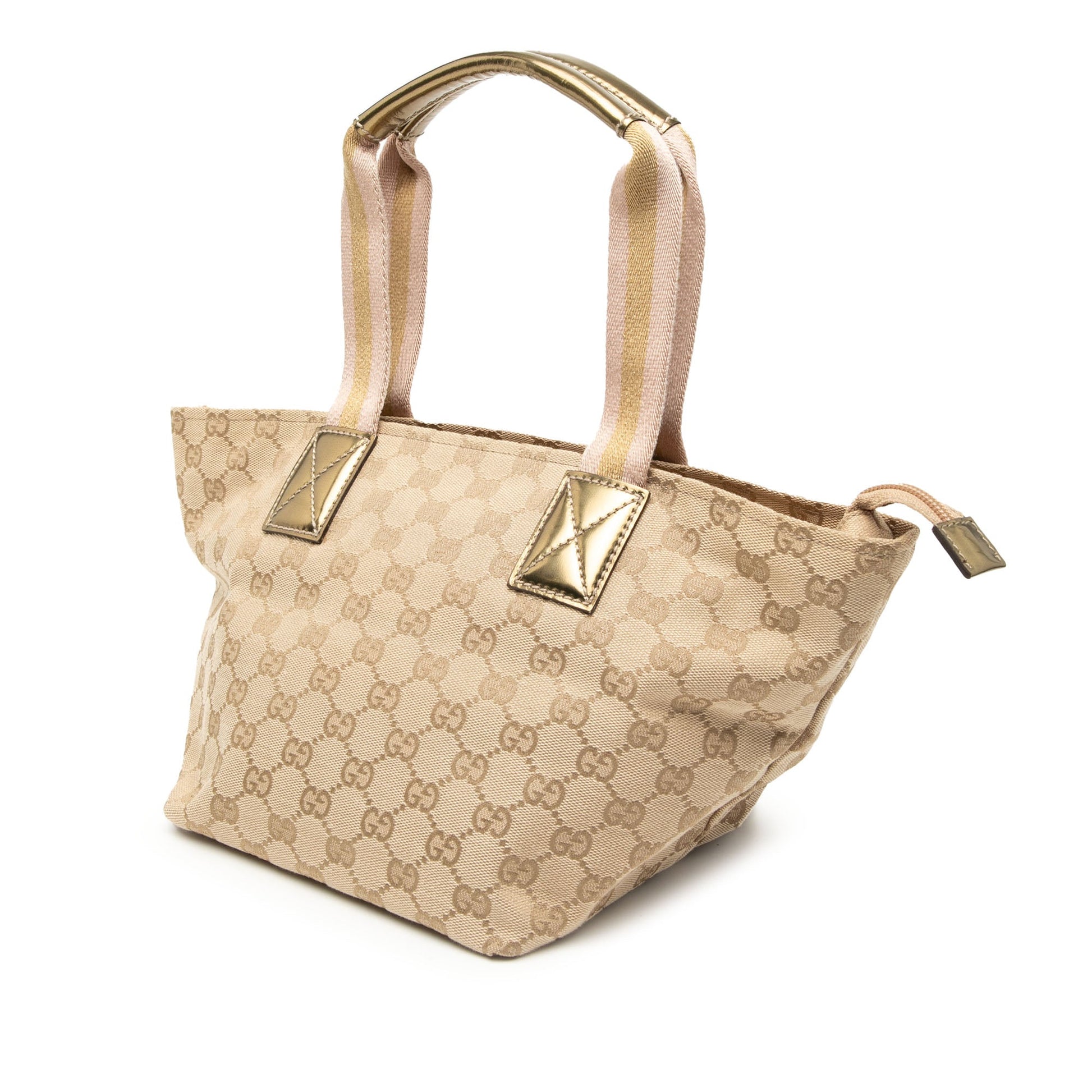 Gucci GG Canvas Web Tote