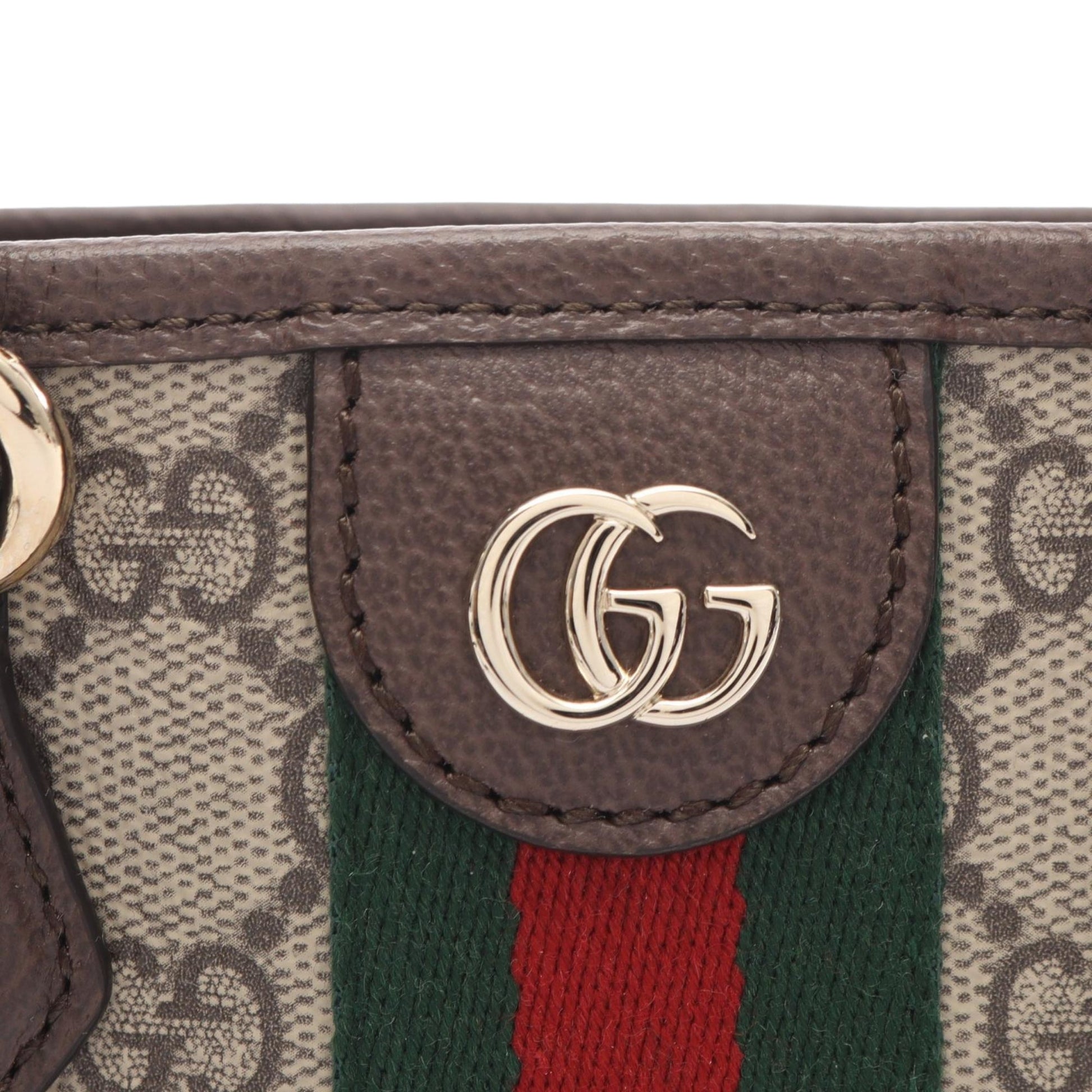Gucci Small GG Supreme Web Ophidia Satchel