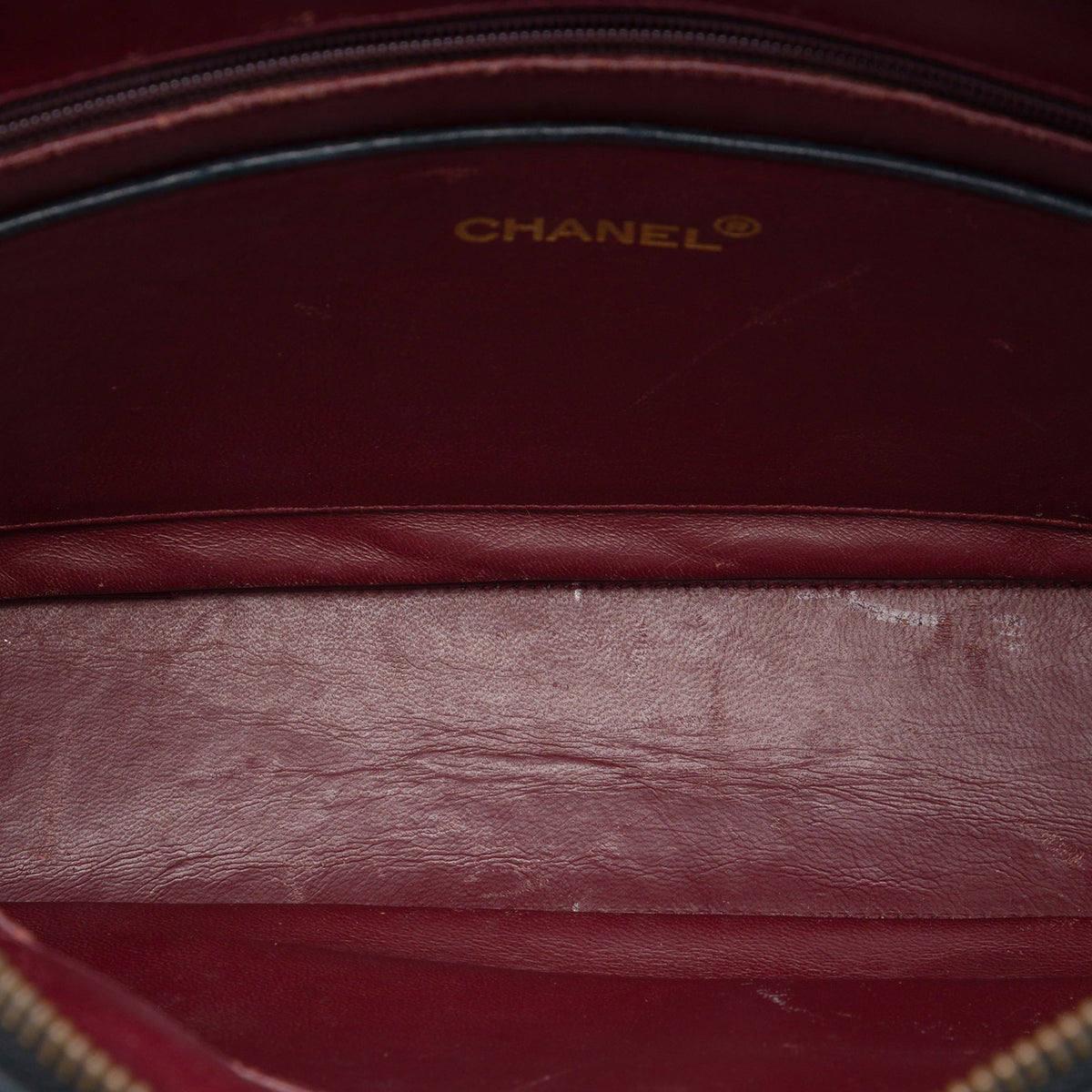 Chanel CC Quilted Lambskin Chain Camera Bag — Black