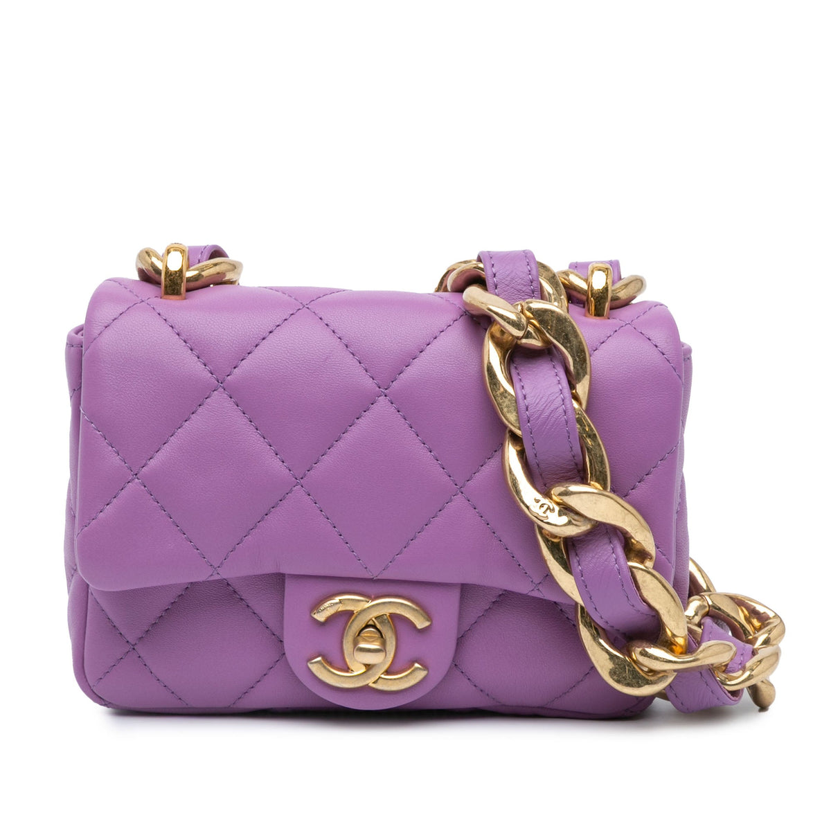 Chanel Mini Quilted Lambskin Funky Town Flap