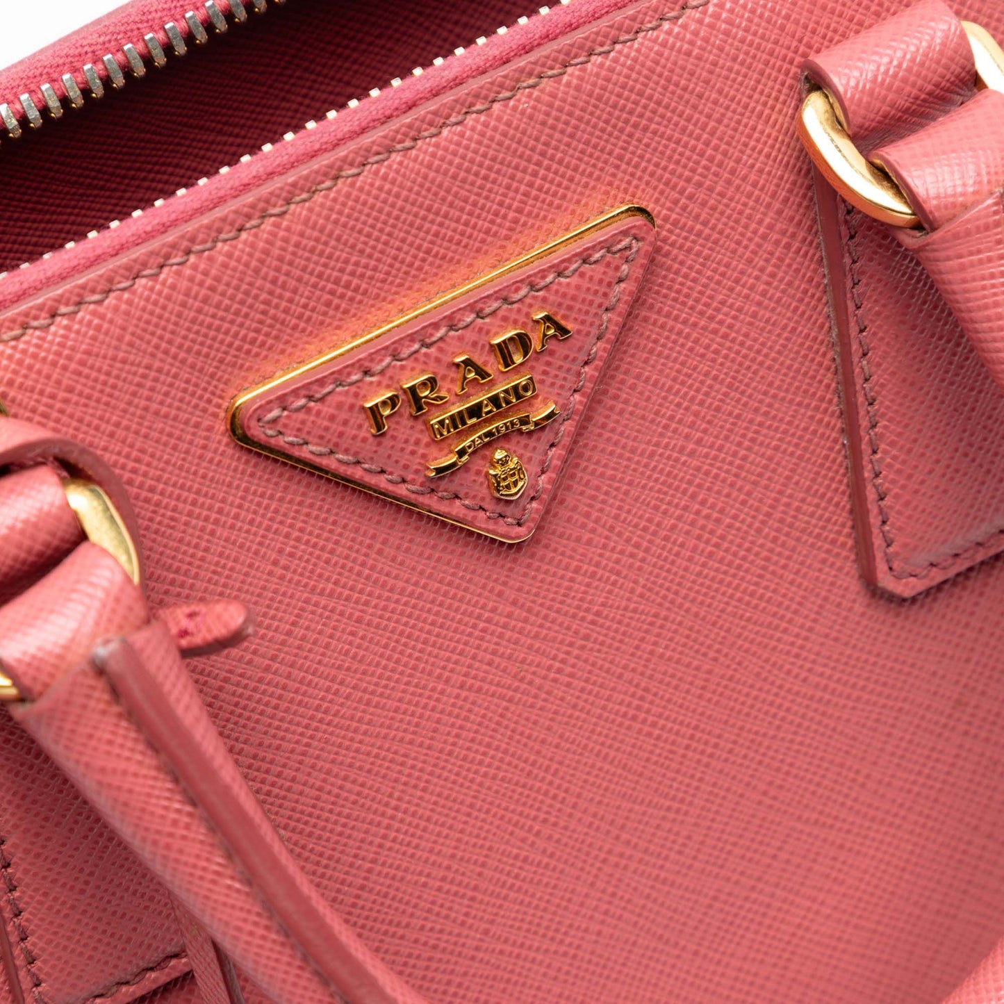 Prada Small Saffiano Lux Promenade Satchel