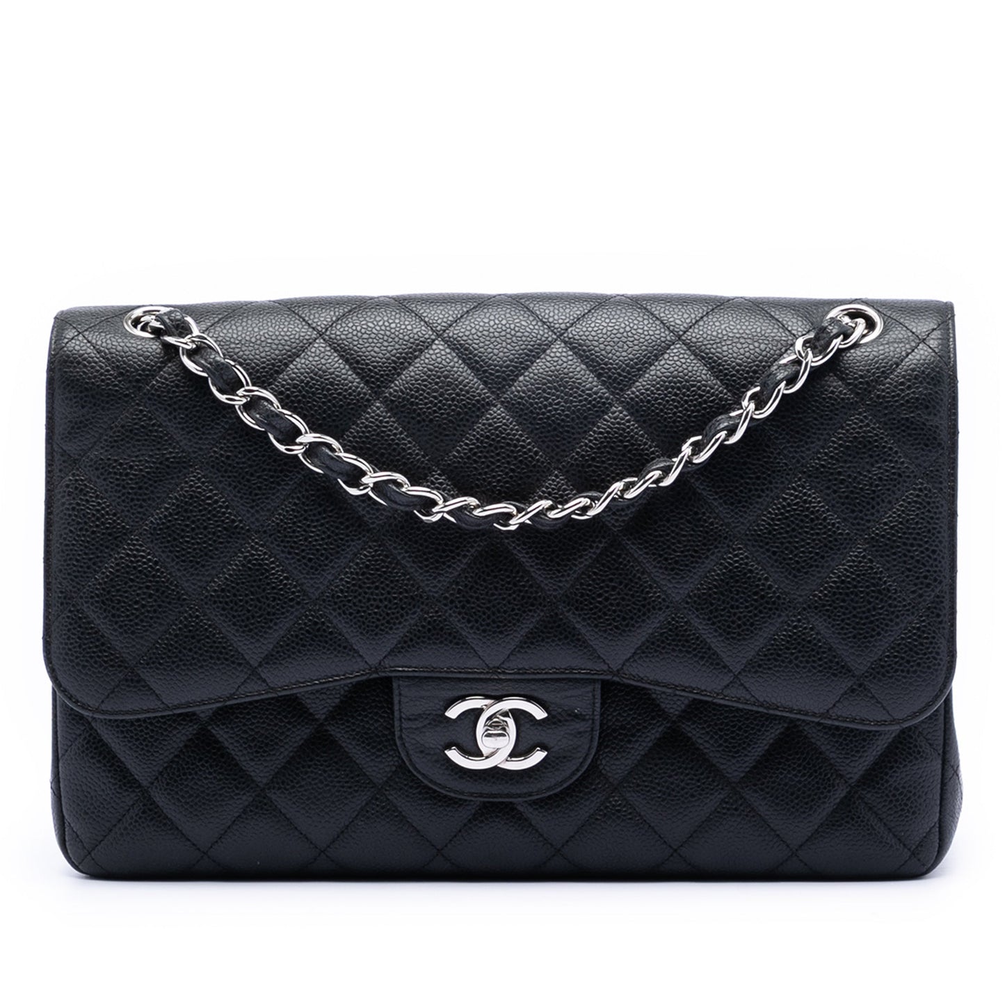 Chanel Jumbo Classic Caviar Double Flap