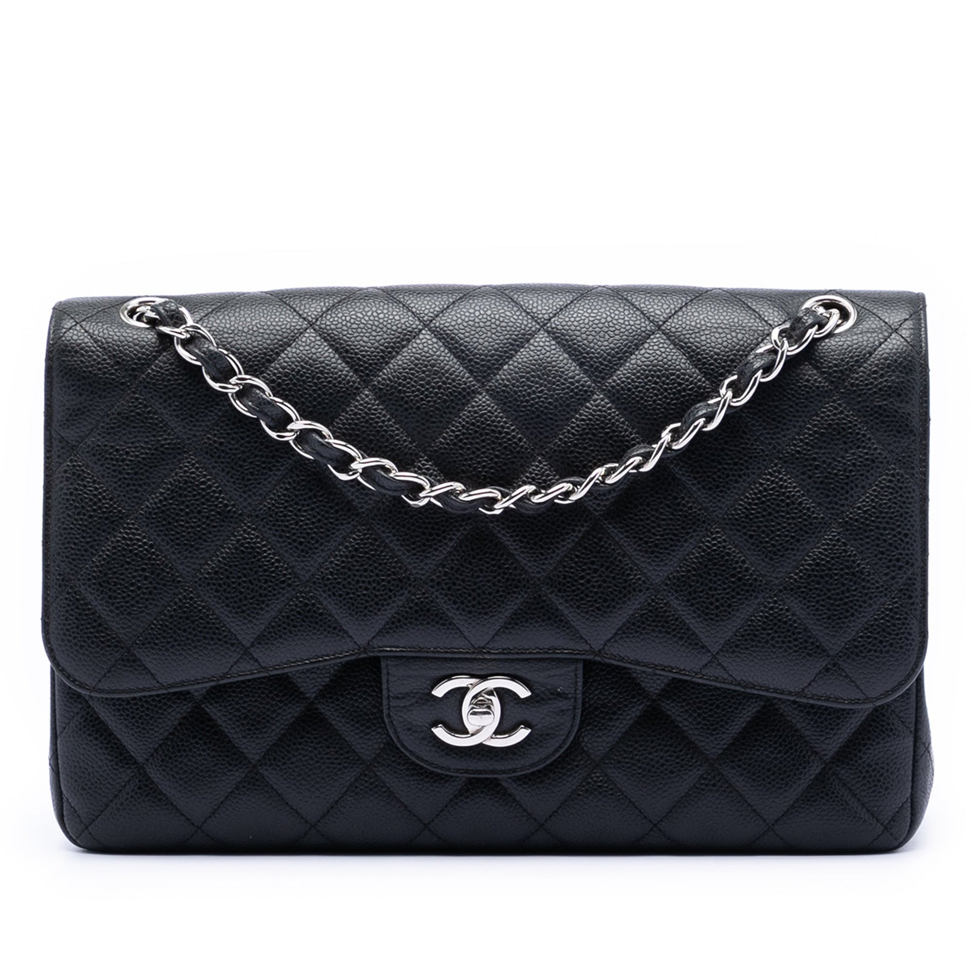 Chanel Jumbo Classic Caviar Double Flap