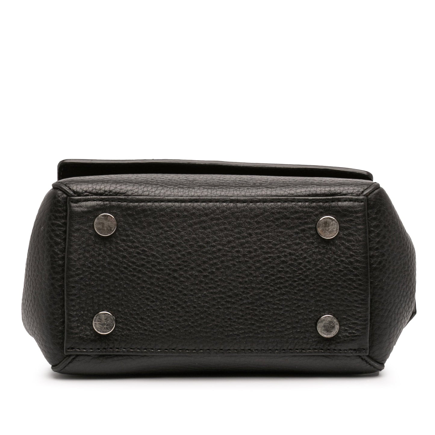 Pebbled Calfskin and Suede Attica Flap Marion Crossbody