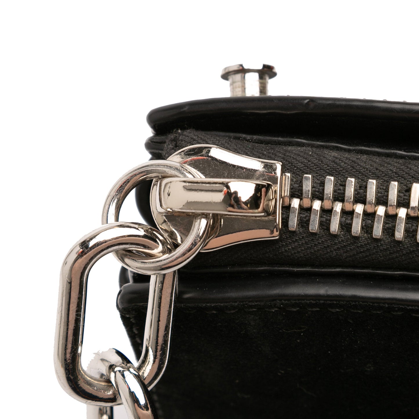 Pebbled Calfskin and Suede Attica Flap Marion Crossbody