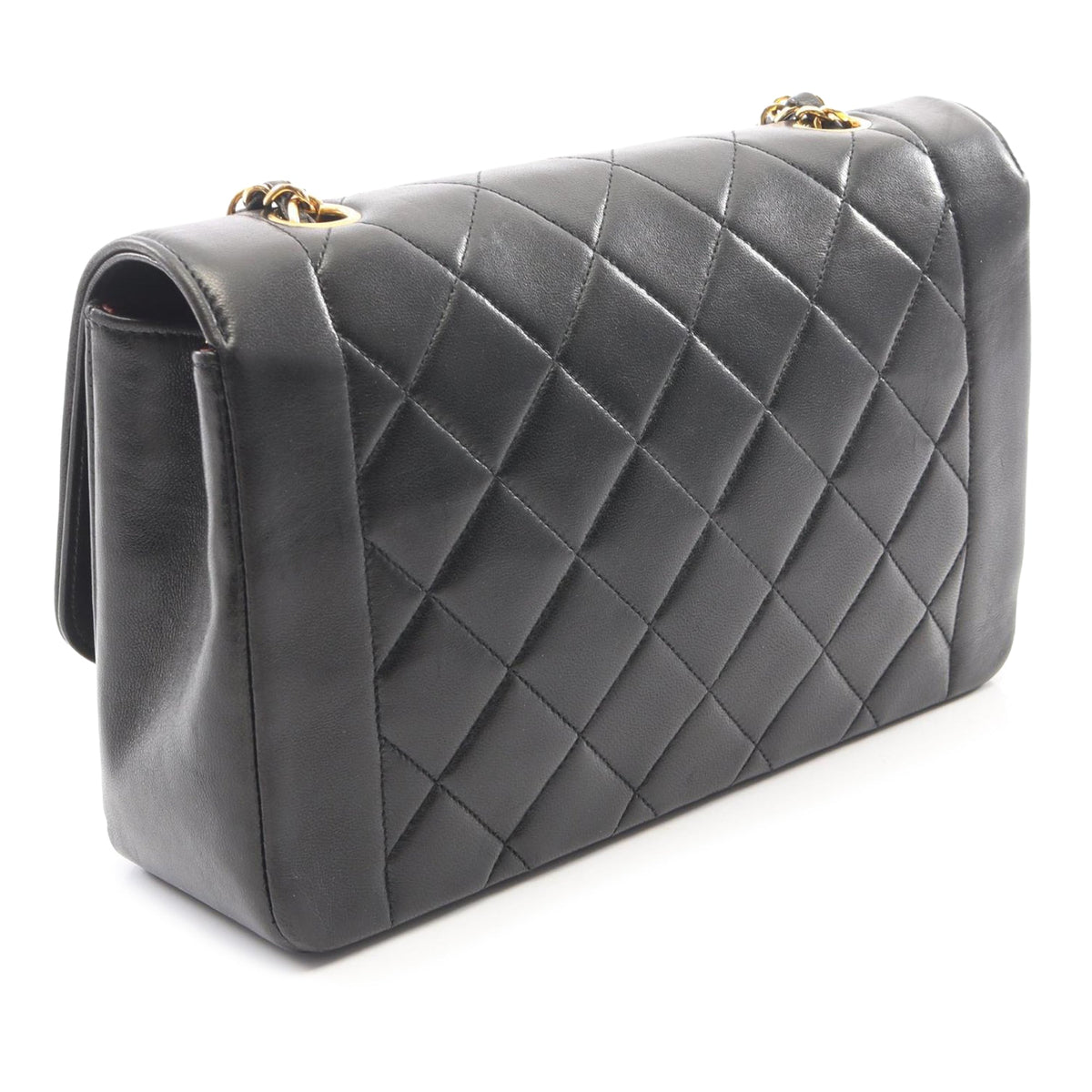 Chanel Medium Lambskin Diana Flap