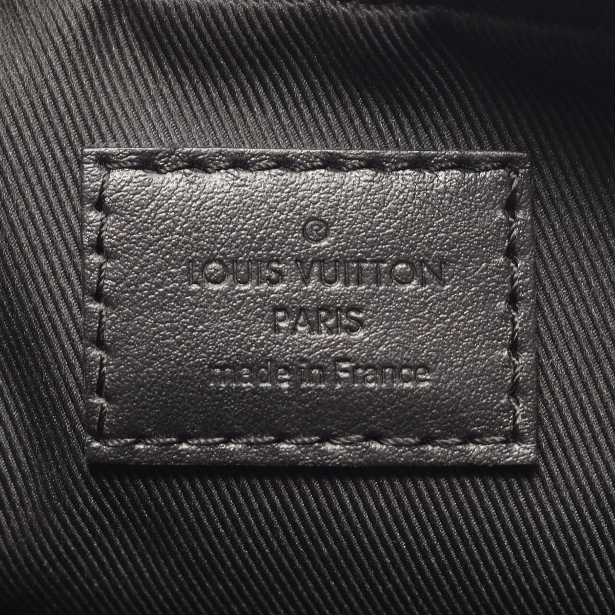 Louis Vuitton Monogram Eclipse Reverse Trio Messenger — Black
