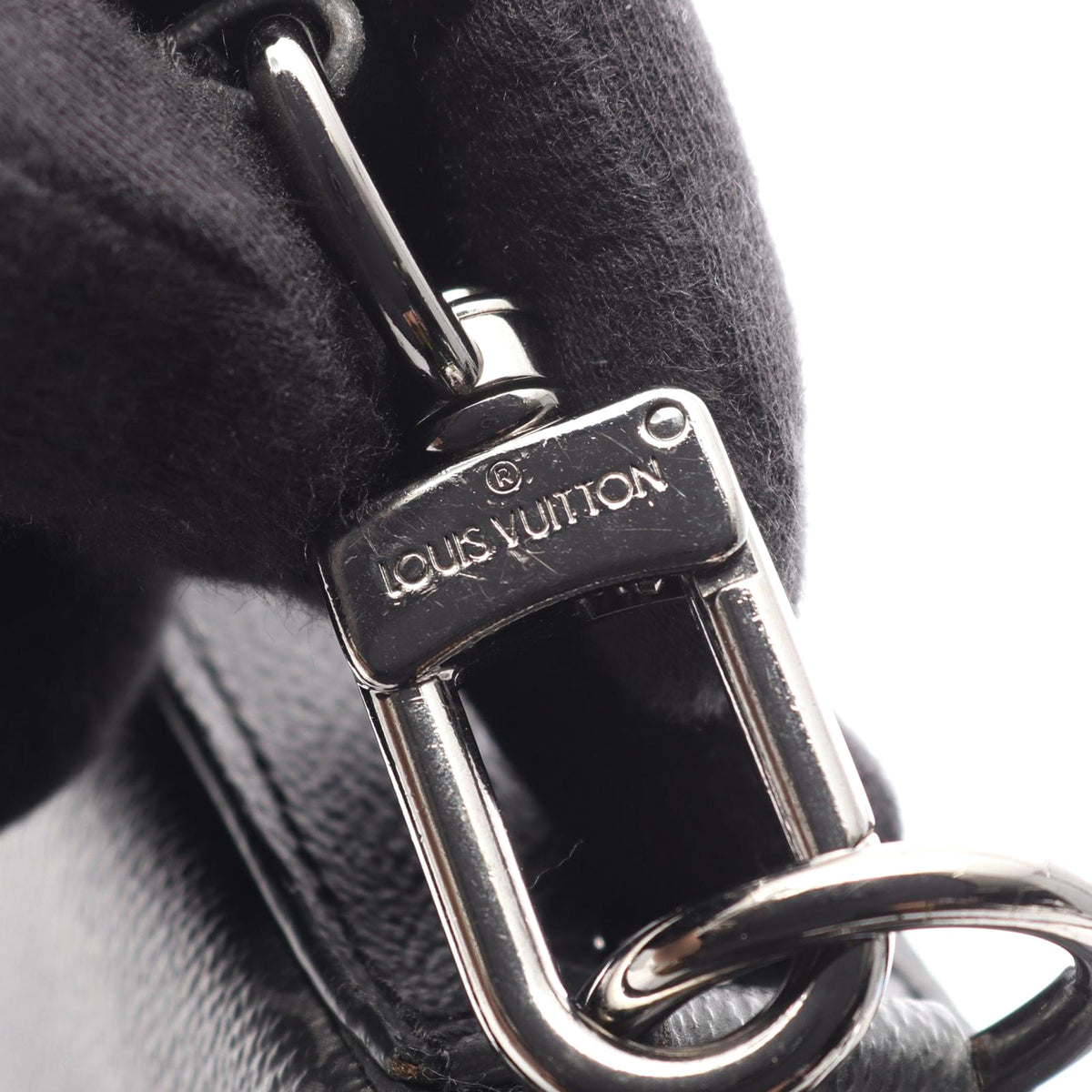 Louis Vuitton Monogram Eclipse Reverse Trio Messenger — Black