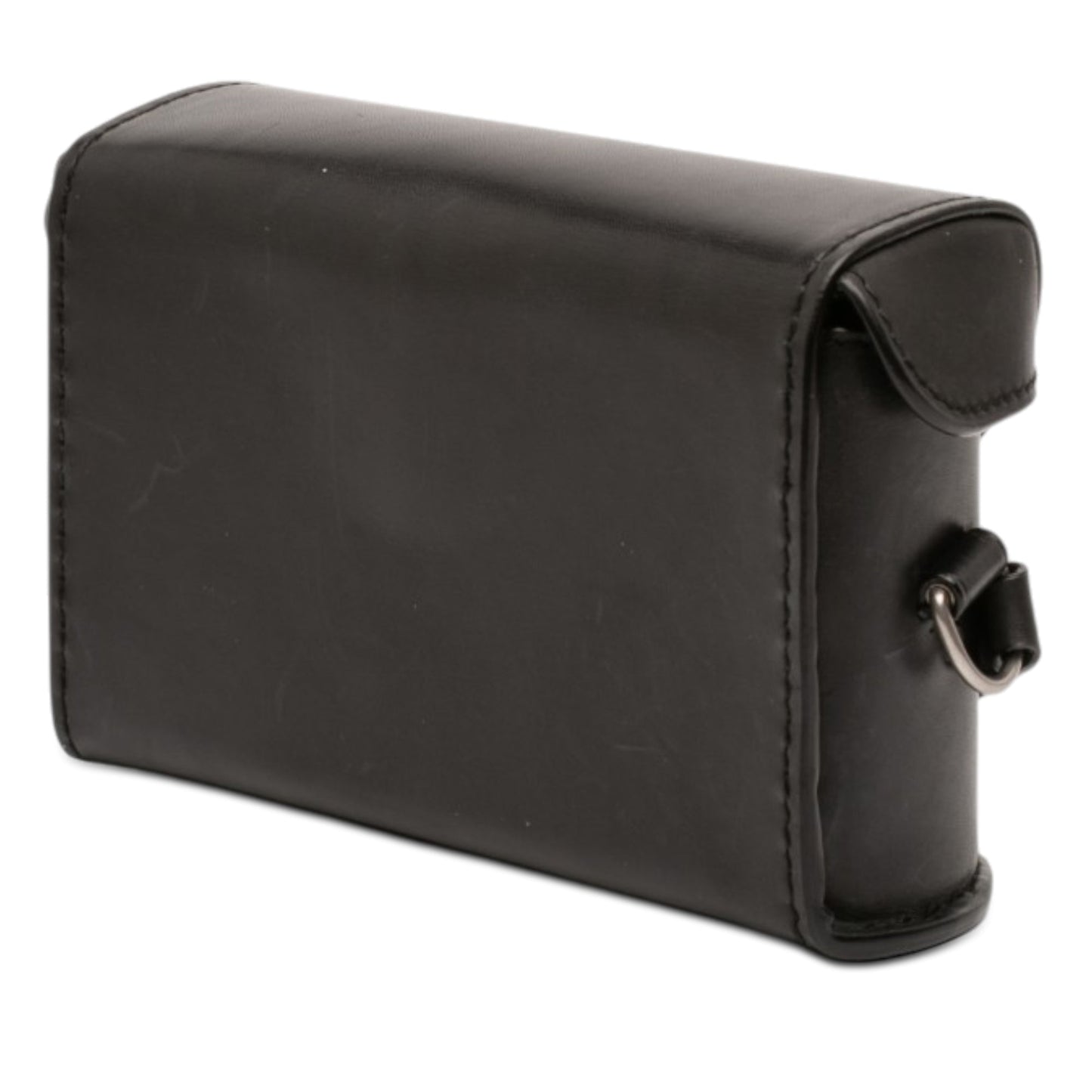 Saint Laurent Leather Tuc Box Crossbody