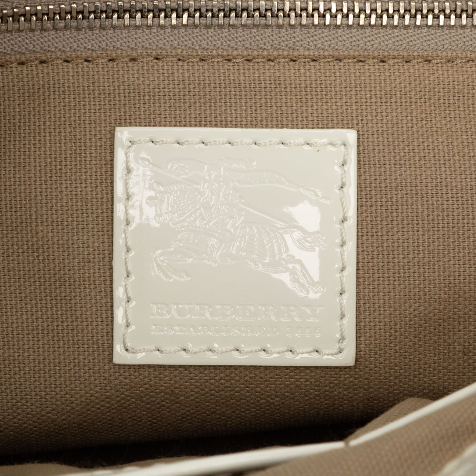 Burberry House Check Coated Canvas Hearts Gracie Tote