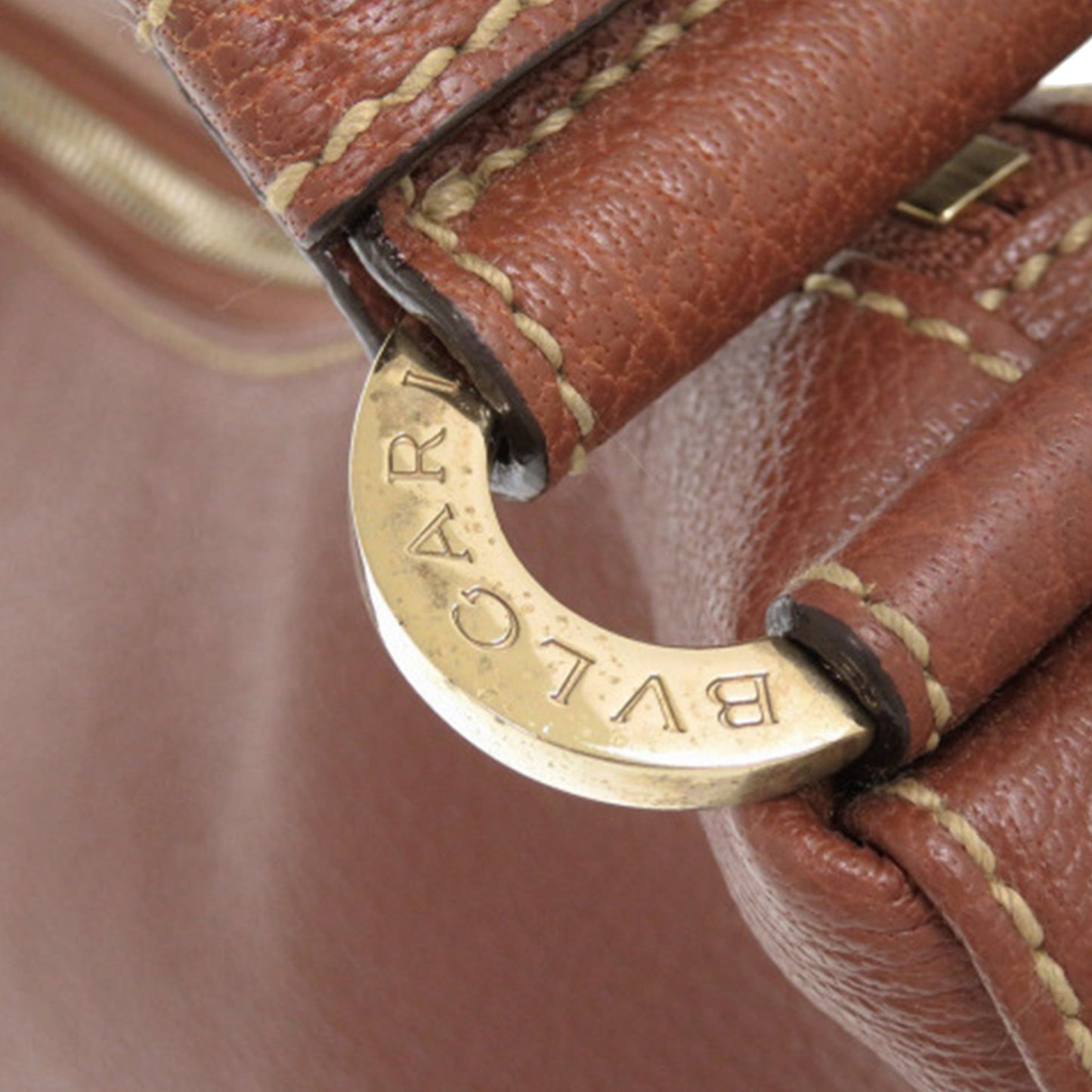 Bvlgari Leather Shoulder Bag
