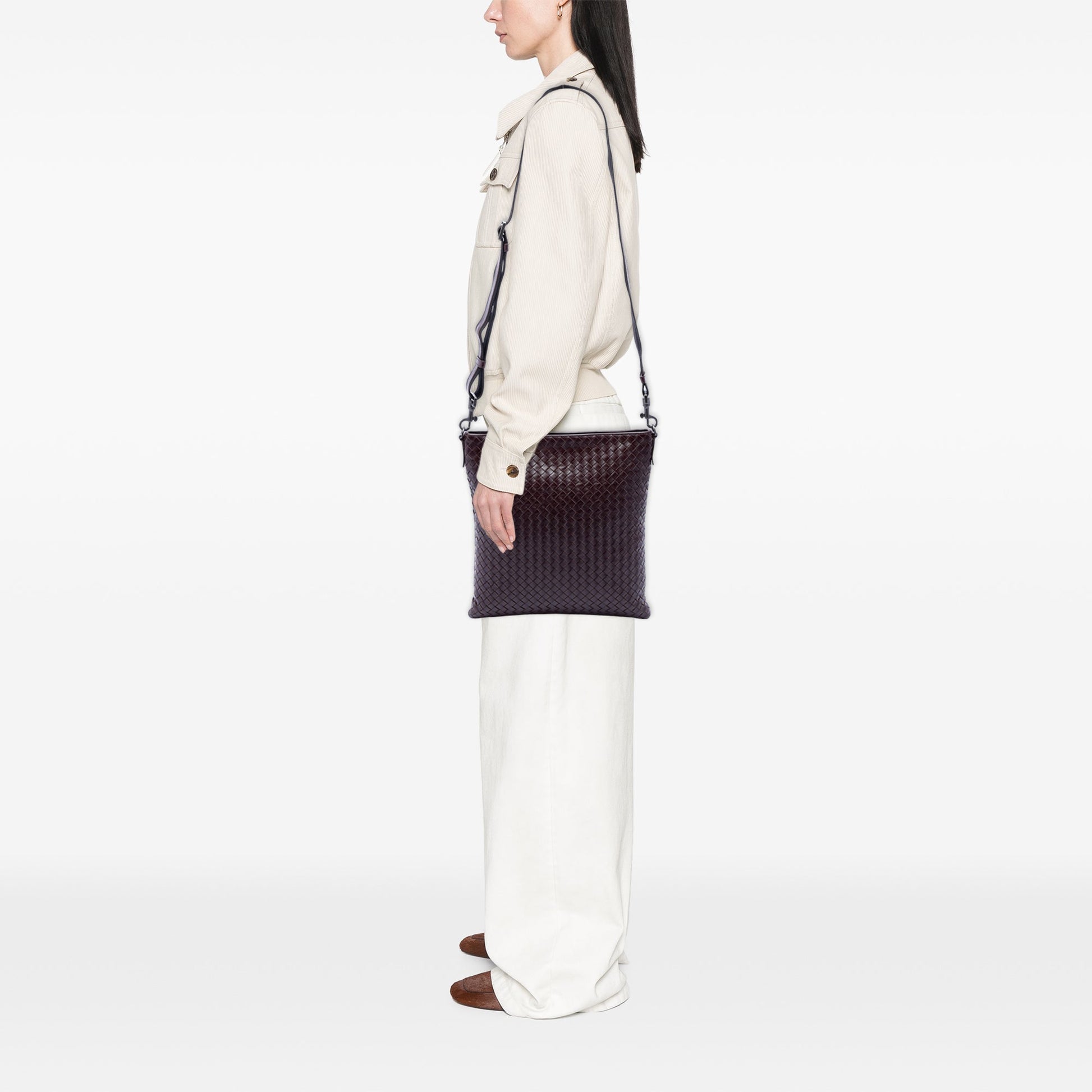 Bottega Veneta Nappa Intrecciato VN Crossbody