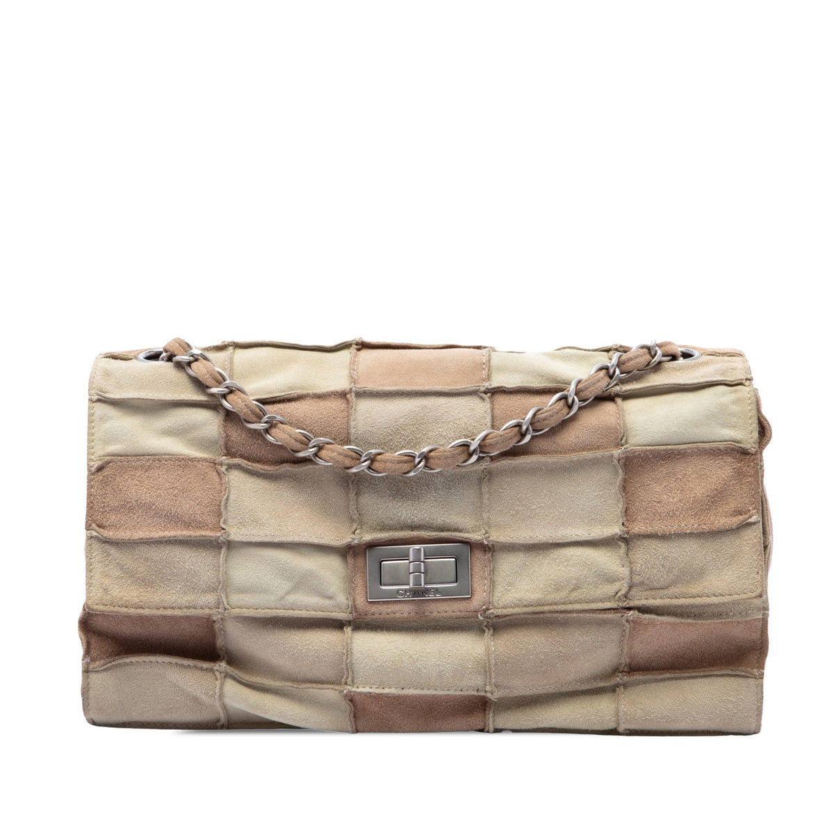 Chanel Suede Patchwork Reissue 2.55 Flap