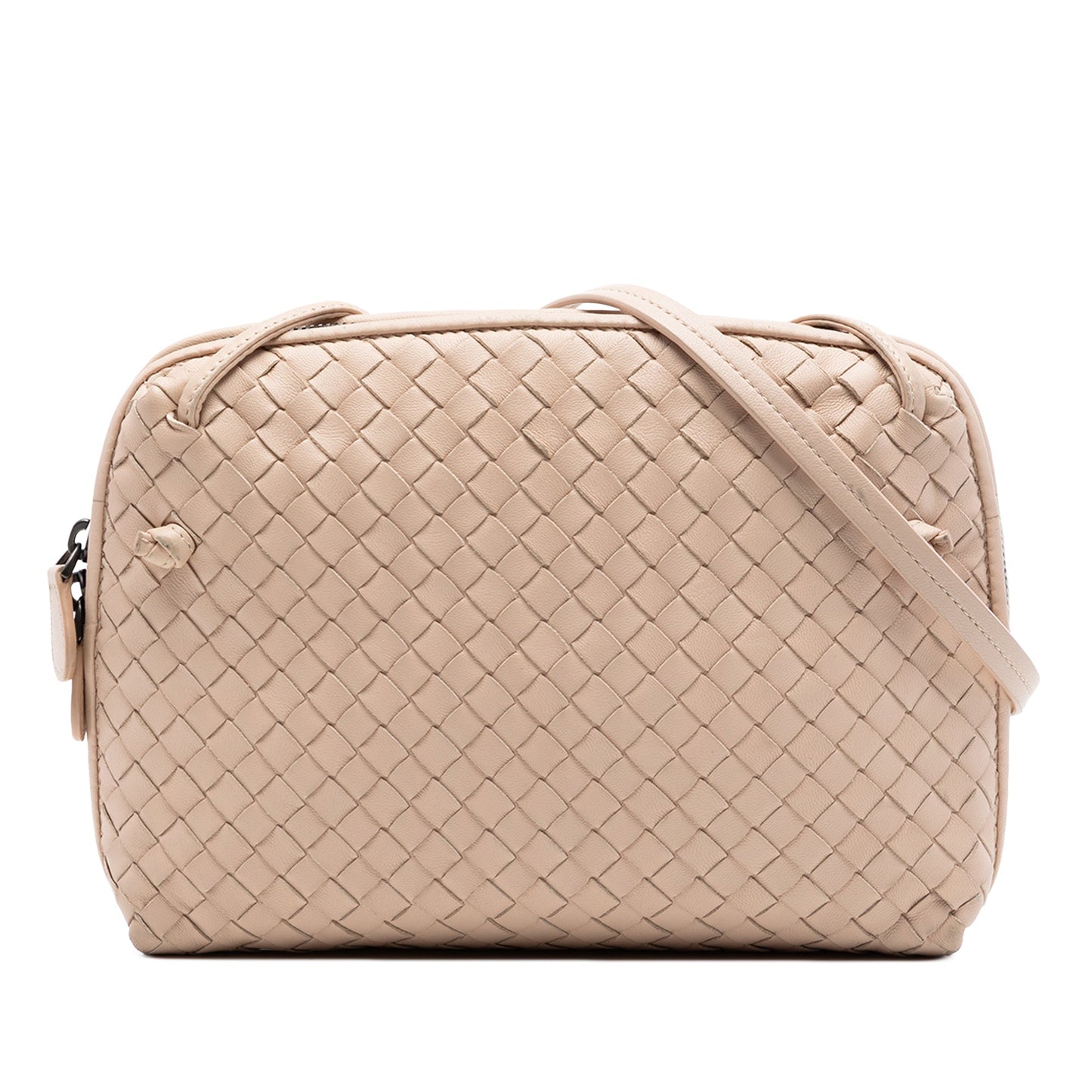Bottega Veneta Nappa Intrecciato Nodini Crossbody