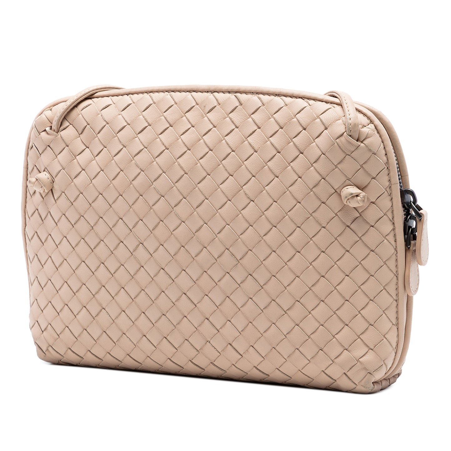 Bottega Veneta Nappa Intrecciato Nodini Crossbody