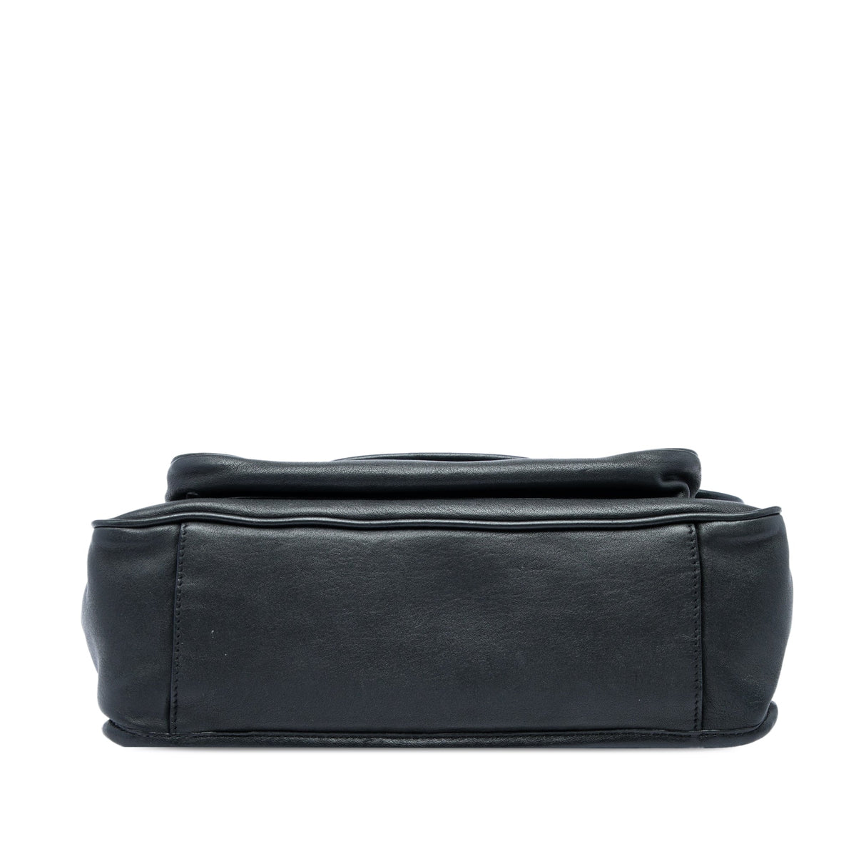 Saint Laurent Medium Studded Calfskin Niki — Black