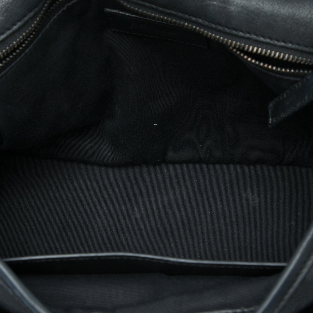Saint Laurent Medium Studded Calfskin Niki — Black