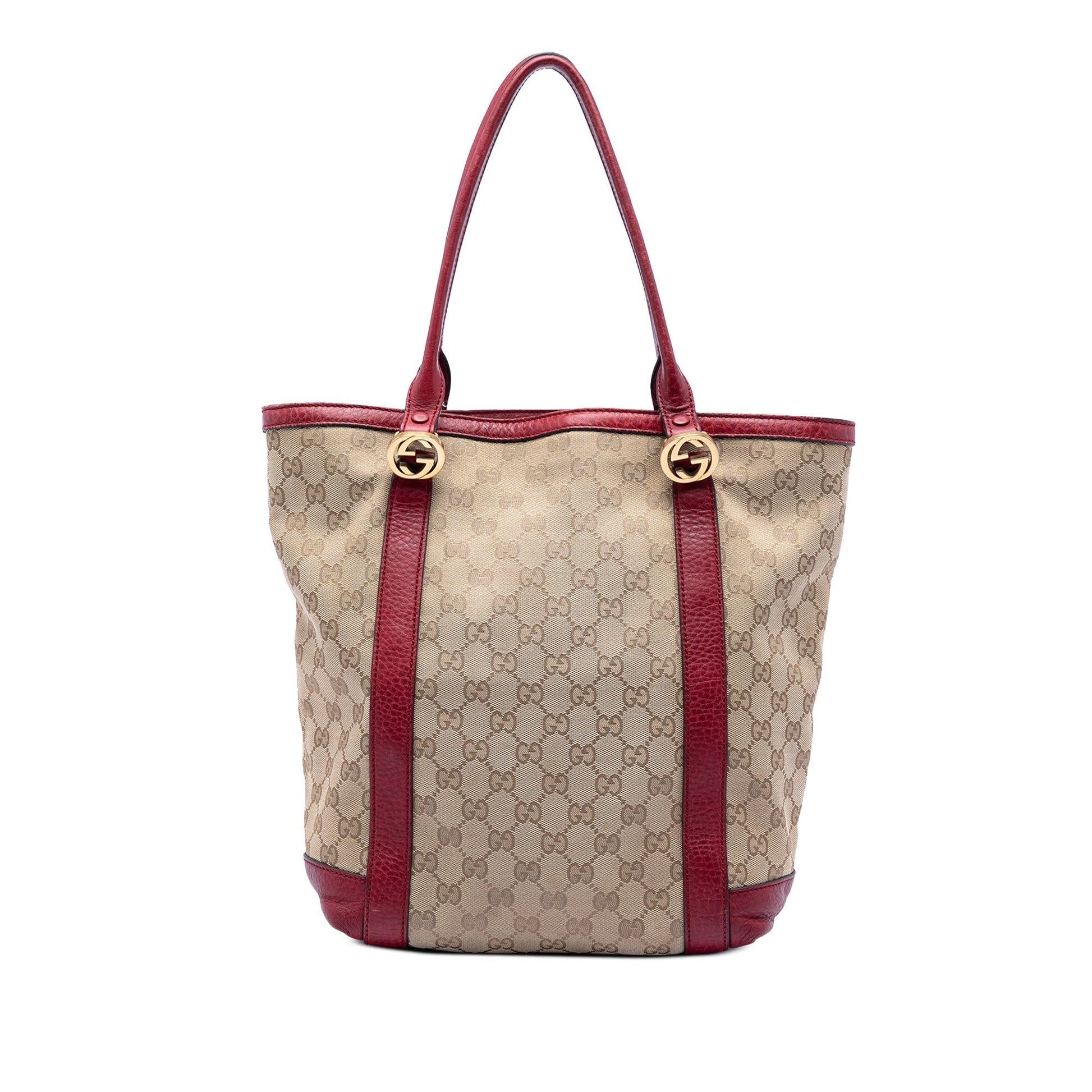 Gucci GG Canvas Twins Tote