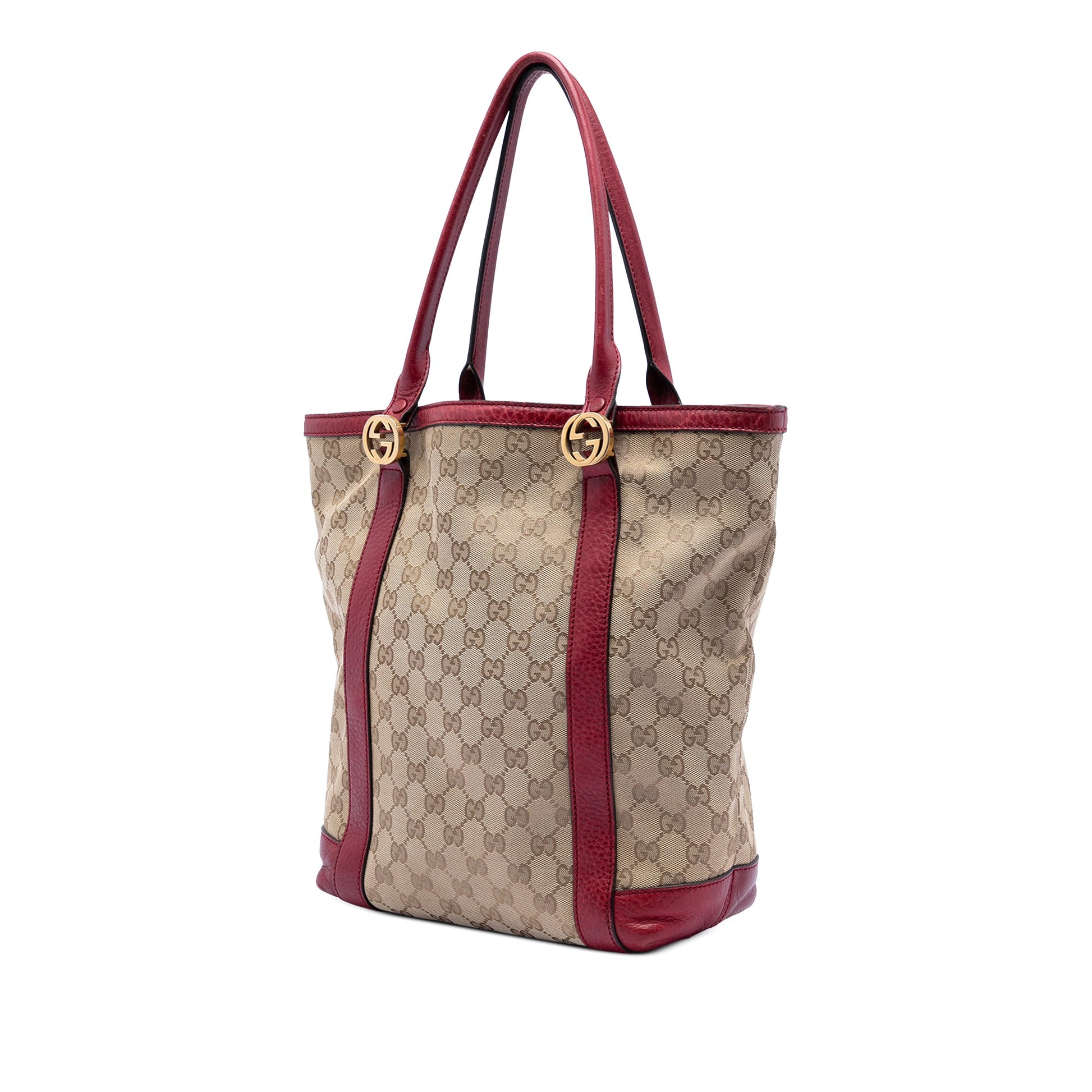 Gucci GG Canvas Twins Tote