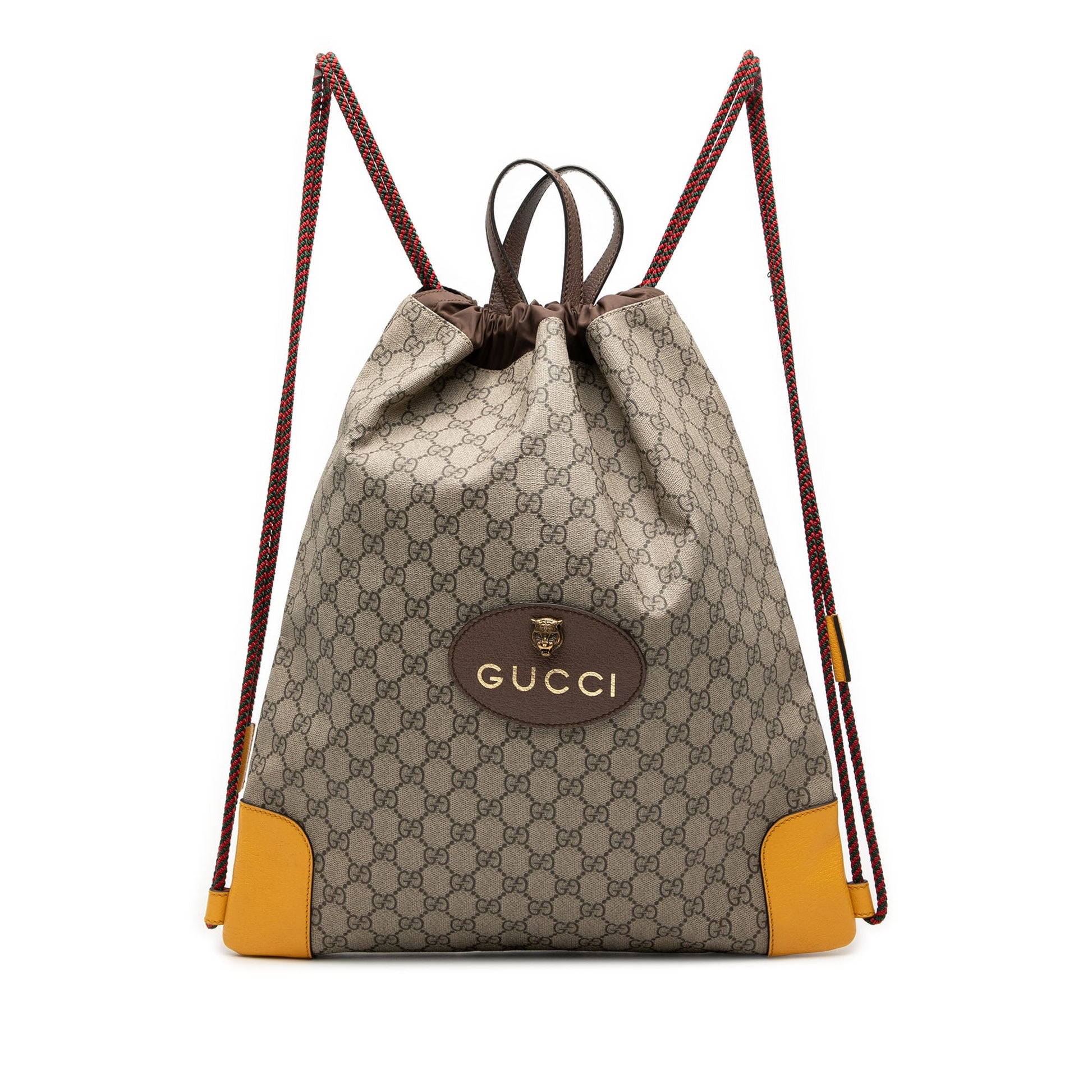 Gucci GG Supreme Animalier Backpack