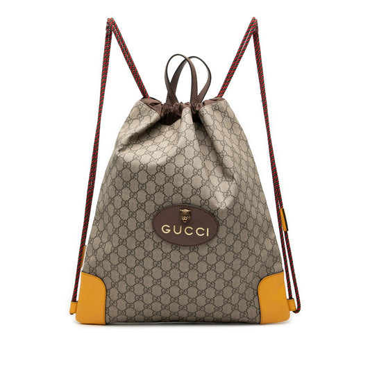 Gucci GG Supreme Animalier Backpack