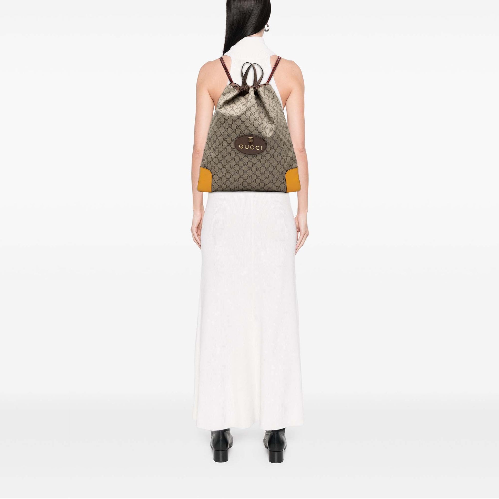 Gucci GG Supreme Animalier Backpack