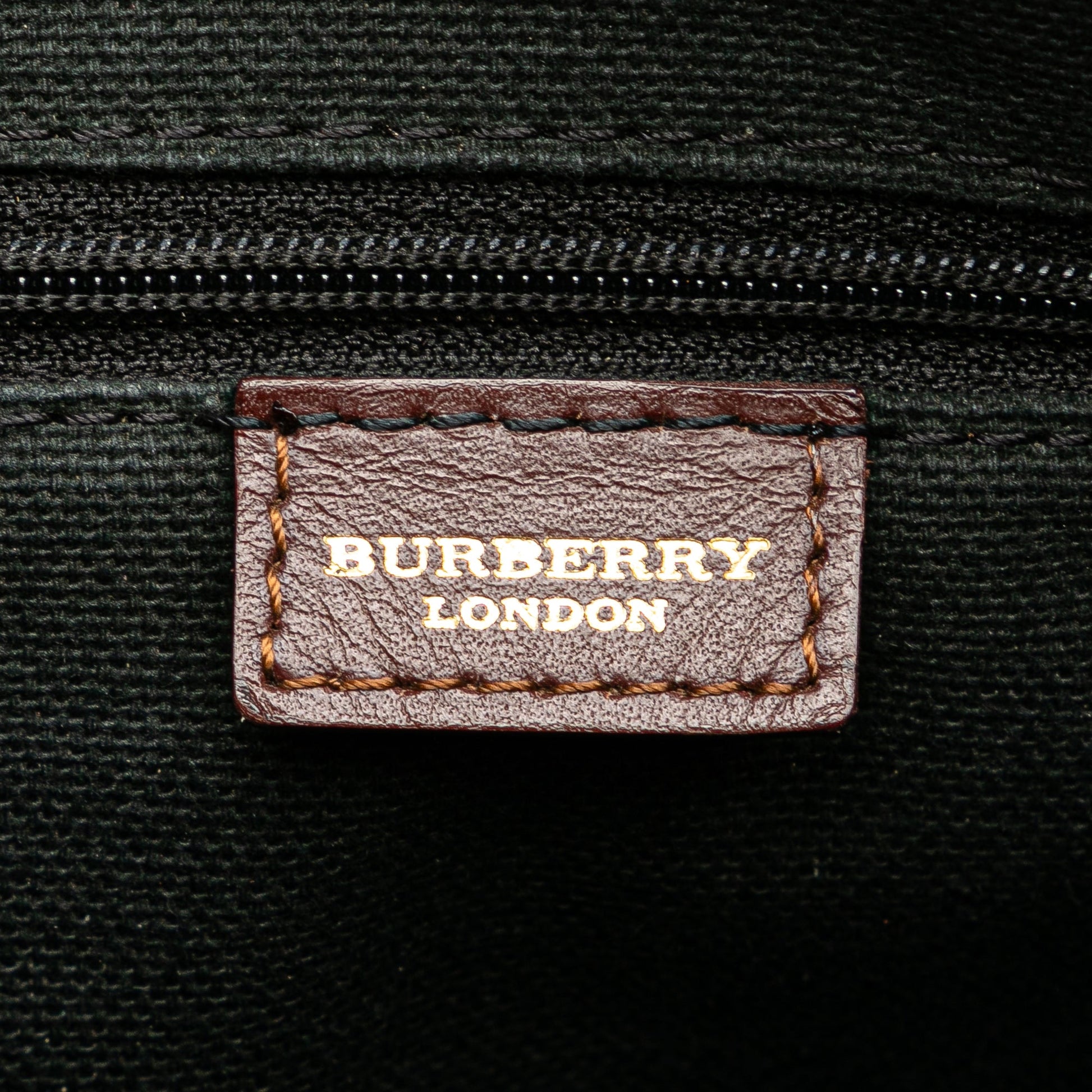 Burberry Haymarket Check Coated Canvas Tote