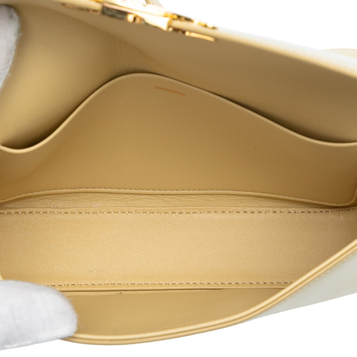 Celine Shiny Calfskin Claude Shoulder Bag