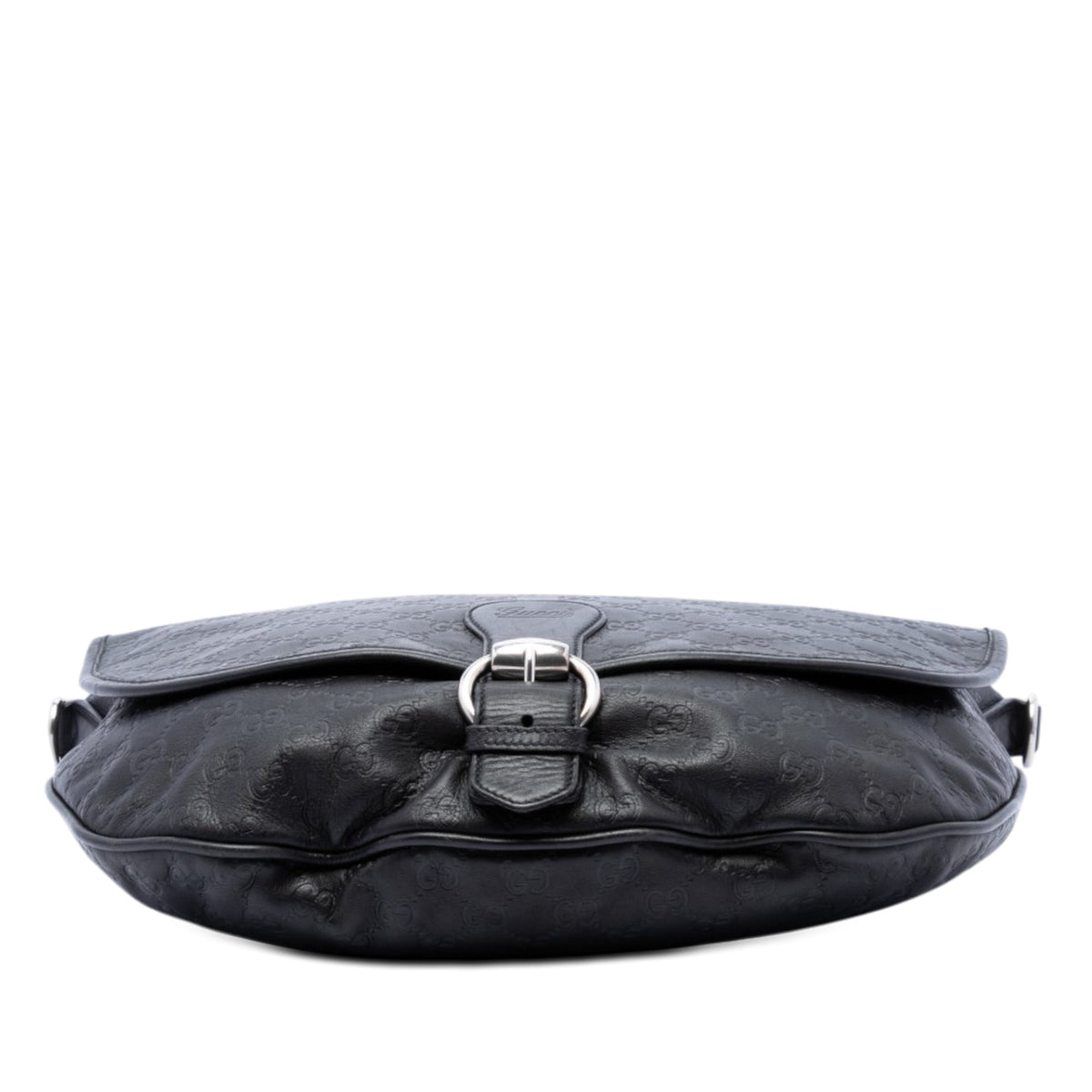 Gucci Guccissima Flap Messenger Bag