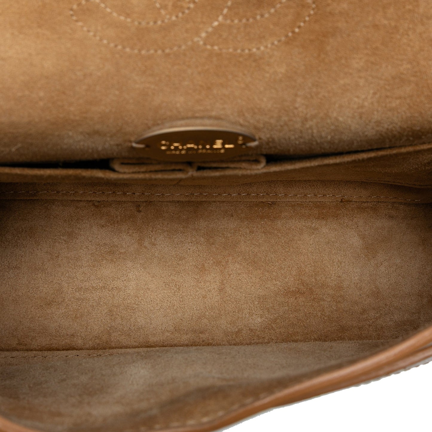 Chanel Medium Classic Calfskin Wild Stitch Double Flap