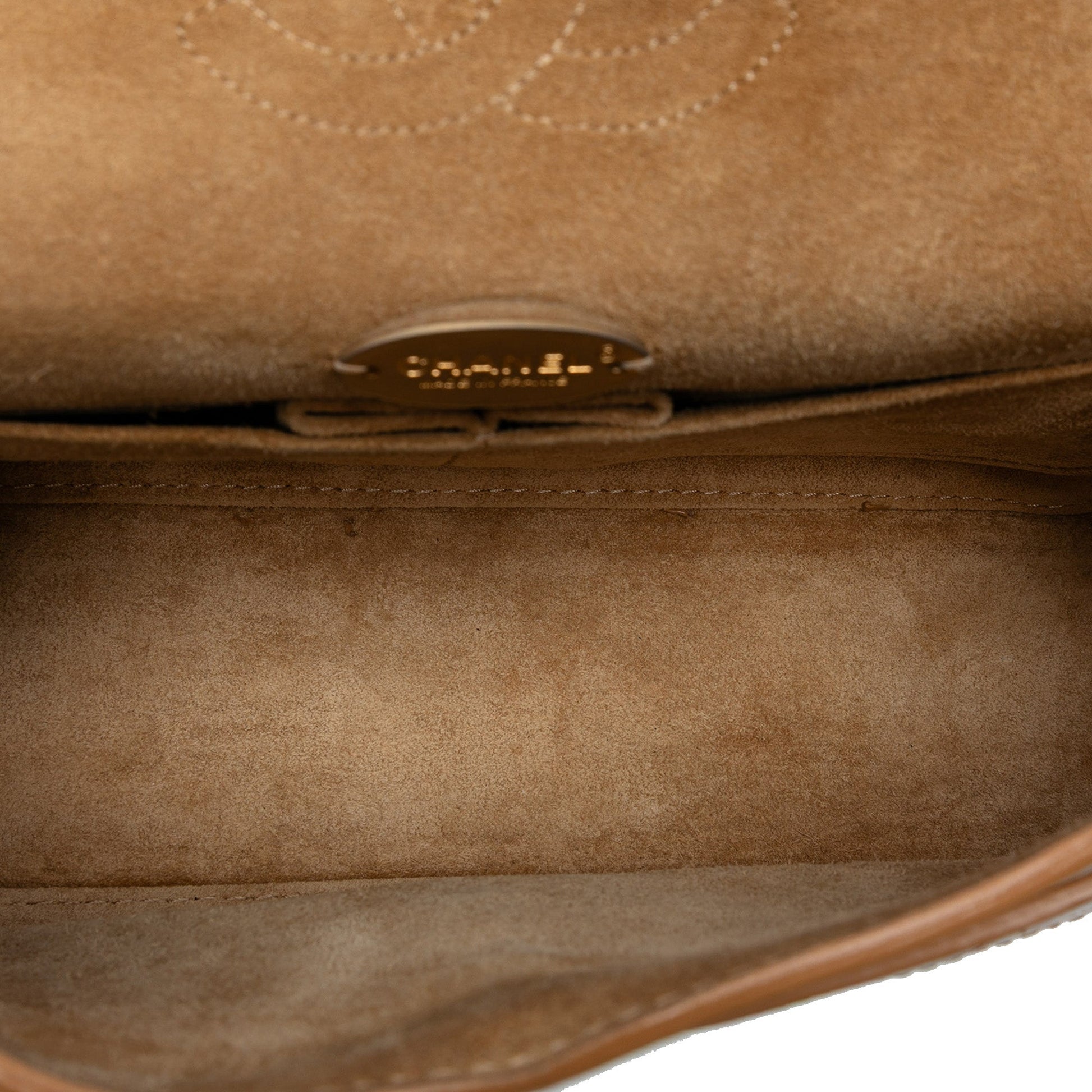Chanel Medium Classic Calfskin Wild Stitch Double Flap
