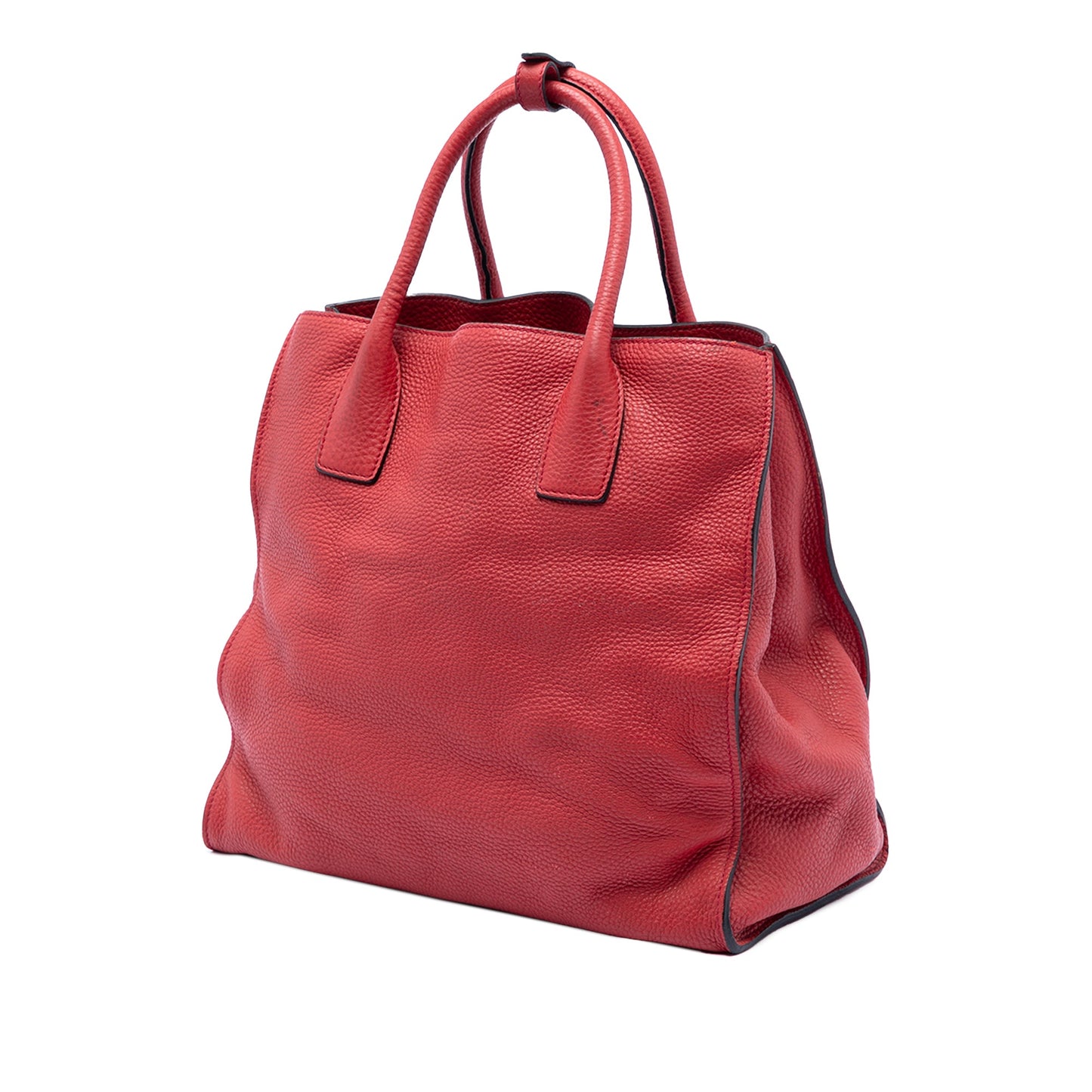 Prada Vitello Daino Open Convertible Tote