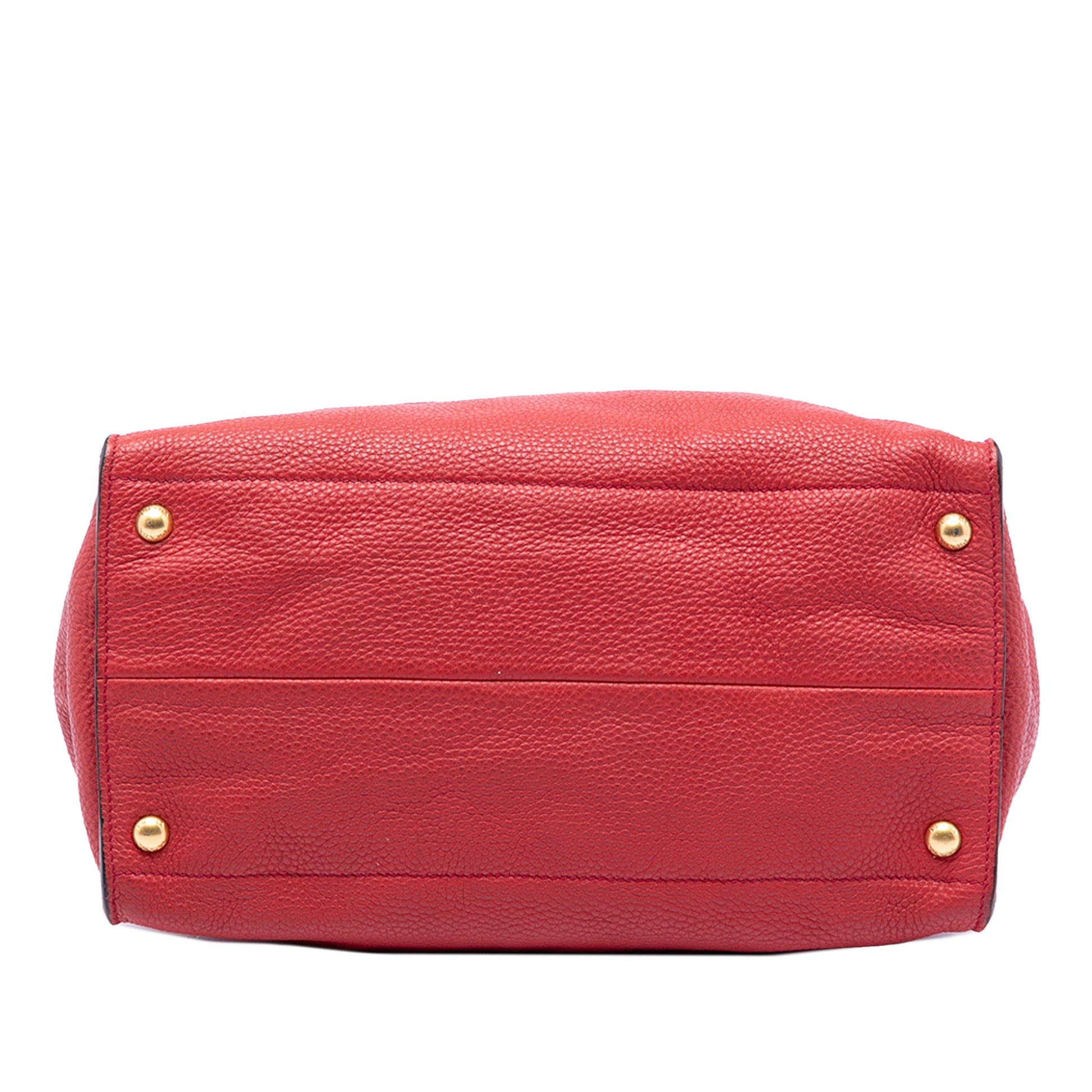 Prada Vitello Daino Open Convertible Tote