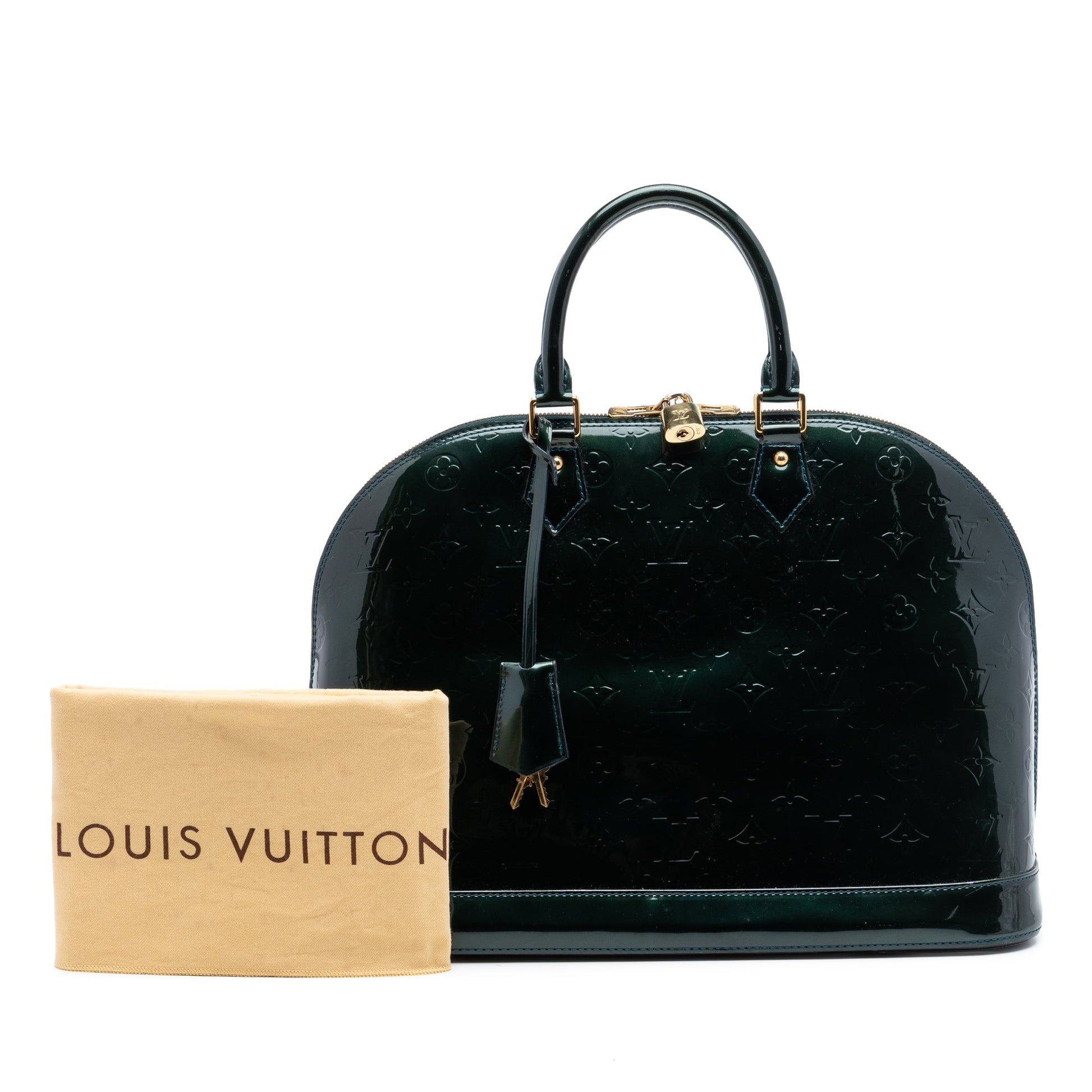 Louis Vuitton Monogram Vernis Alma GM