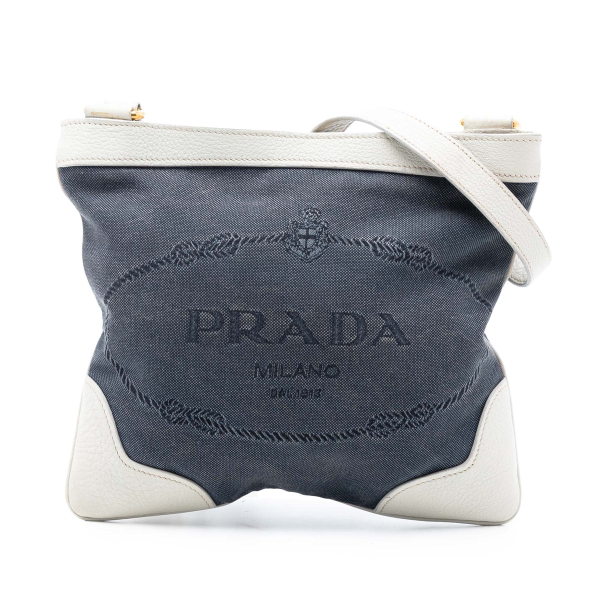 Prada Canvas Canapa Logo Crossbody