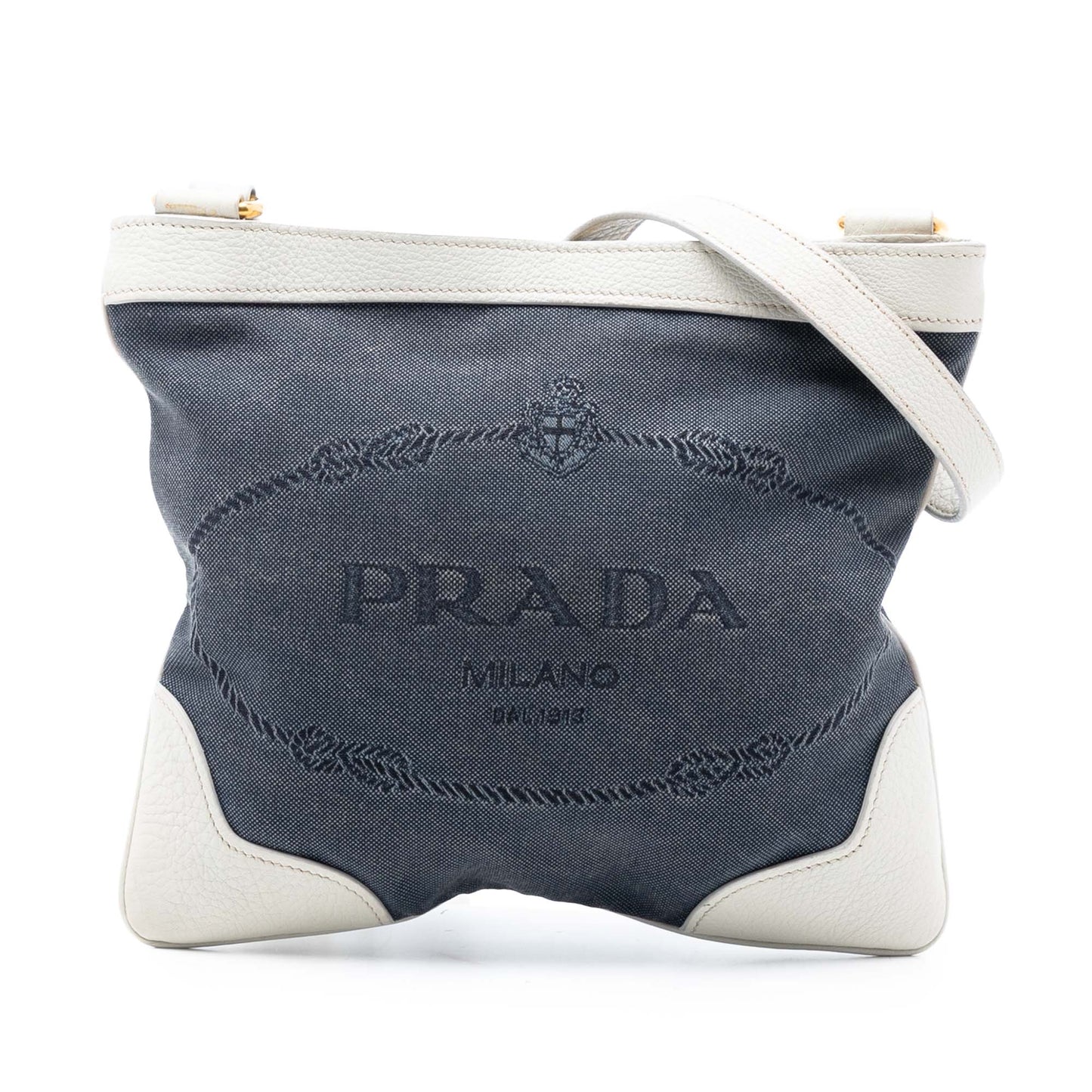 Prada Canvas Canapa Logo Crossbody
