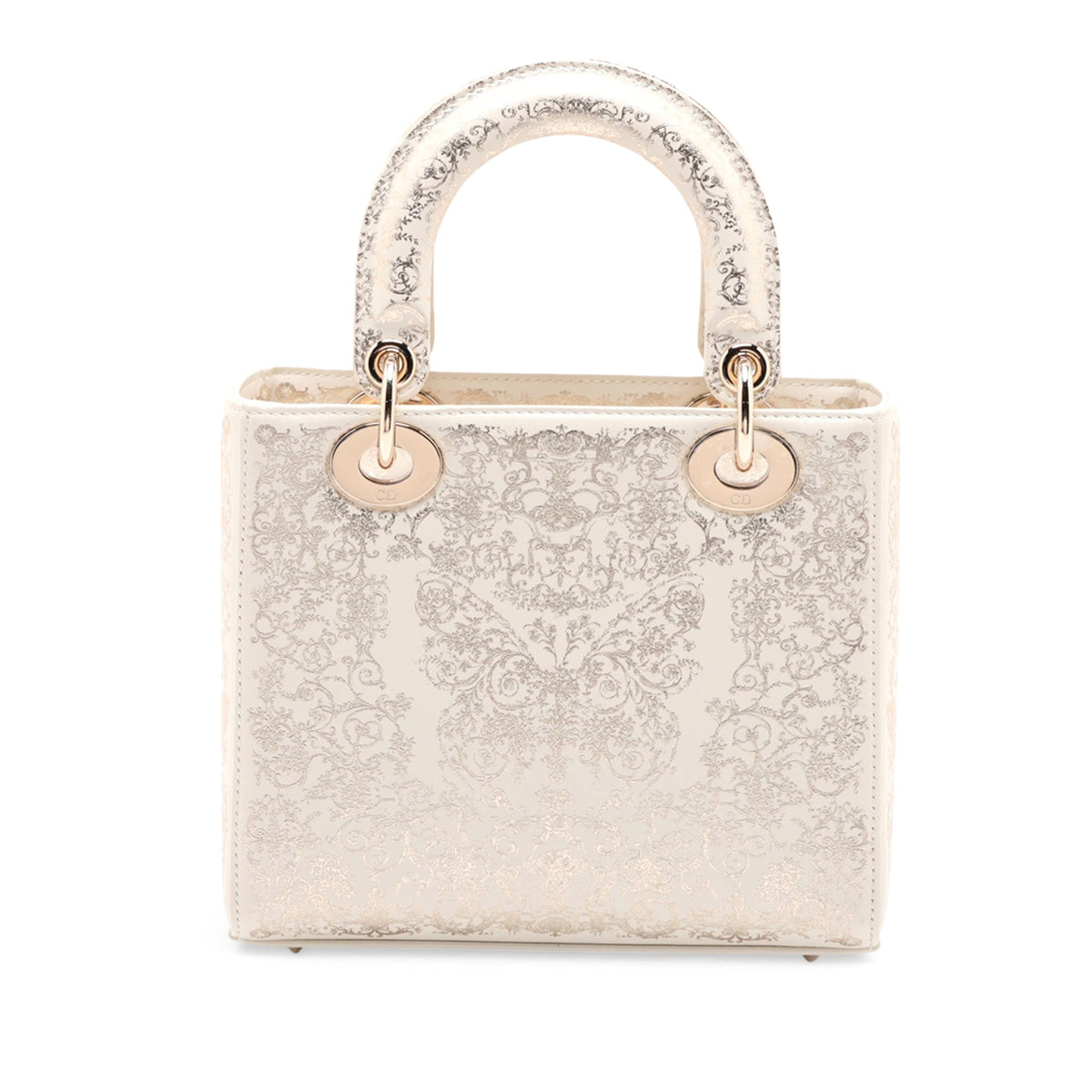 Dior Small Calfskin Butterfly Lady Dior — Beige