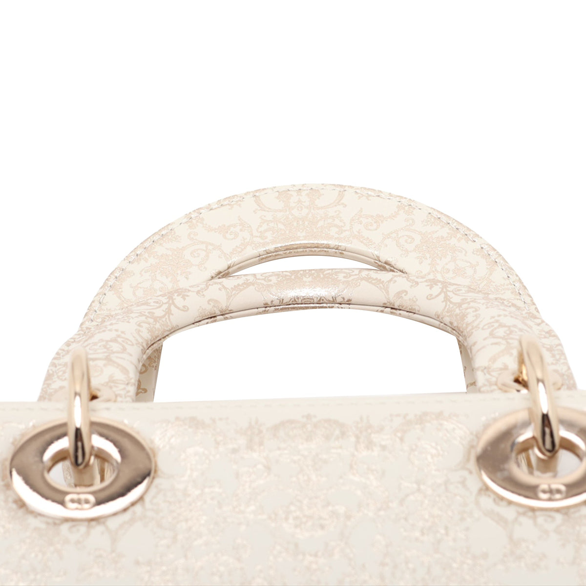 Dior Small Calfskin Butterfly Lady Dior — Beige