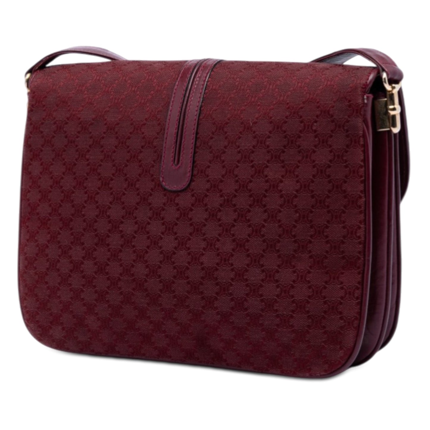 Celine Macadam Coated Canvas Crossbody