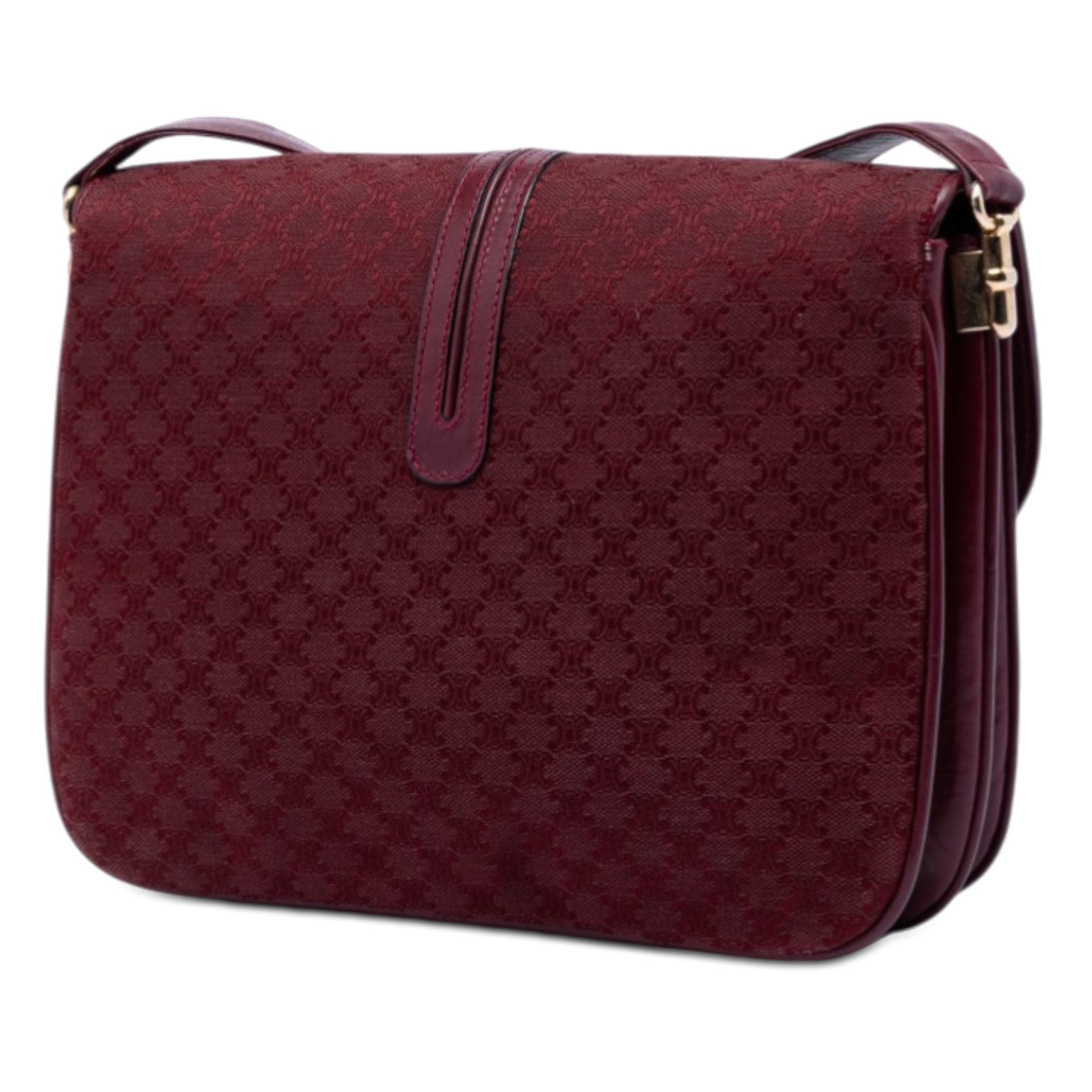 Celine Macadam Coated Canvas Crossbody