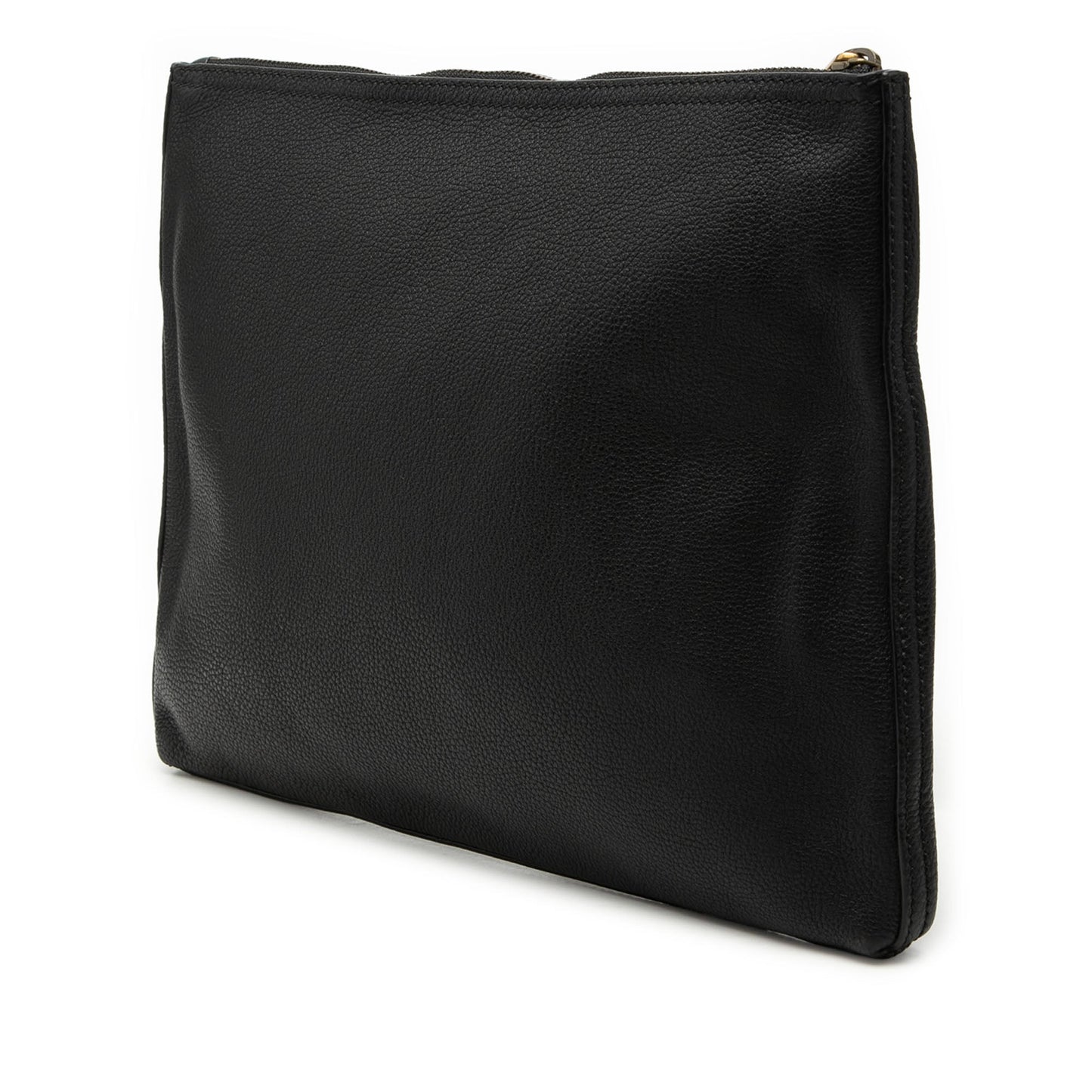 Gucci Medium Calfskin Logo Portfolio Clutch