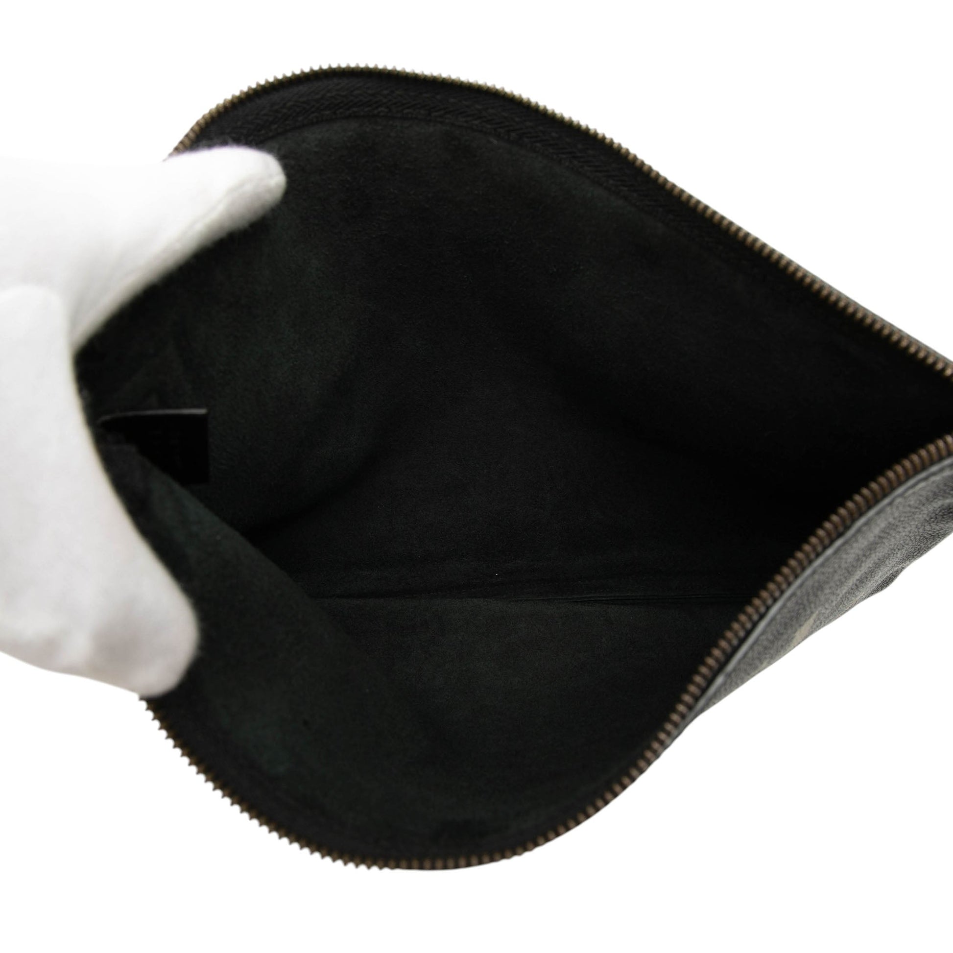 Gucci Medium Calfskin Logo Portfolio Clutch