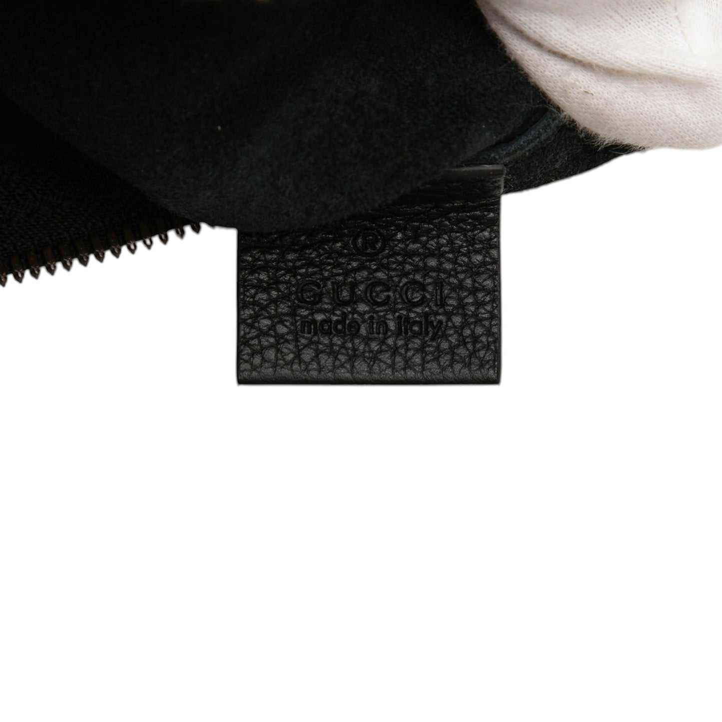 Gucci Medium Calfskin Logo Portfolio Clutch