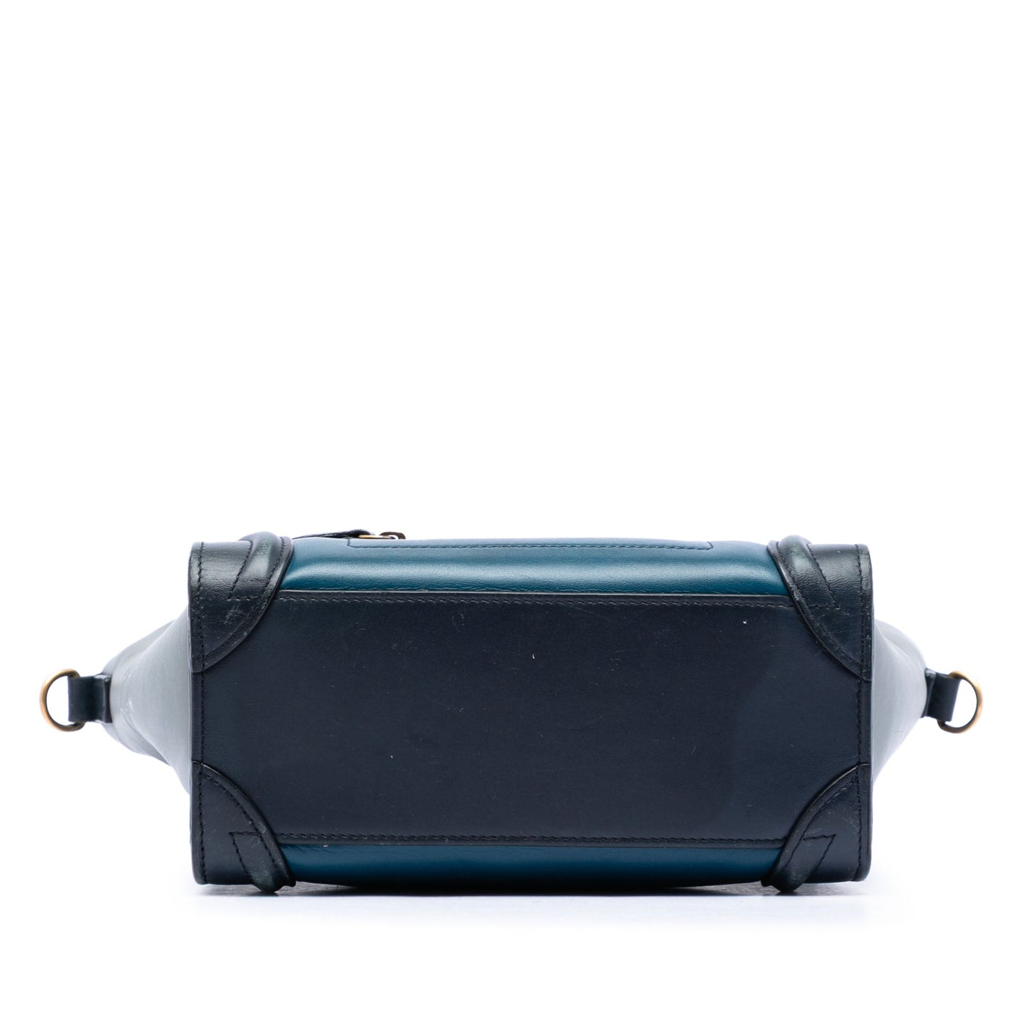 Celine Nano Tricolor Leather Luggage Tote