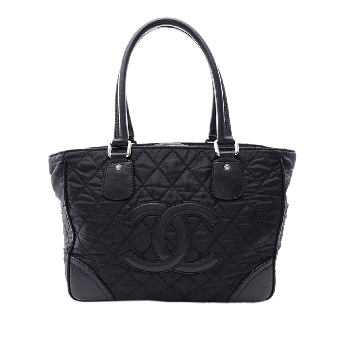 Chanel Paris New York Quilted Nylon Tote