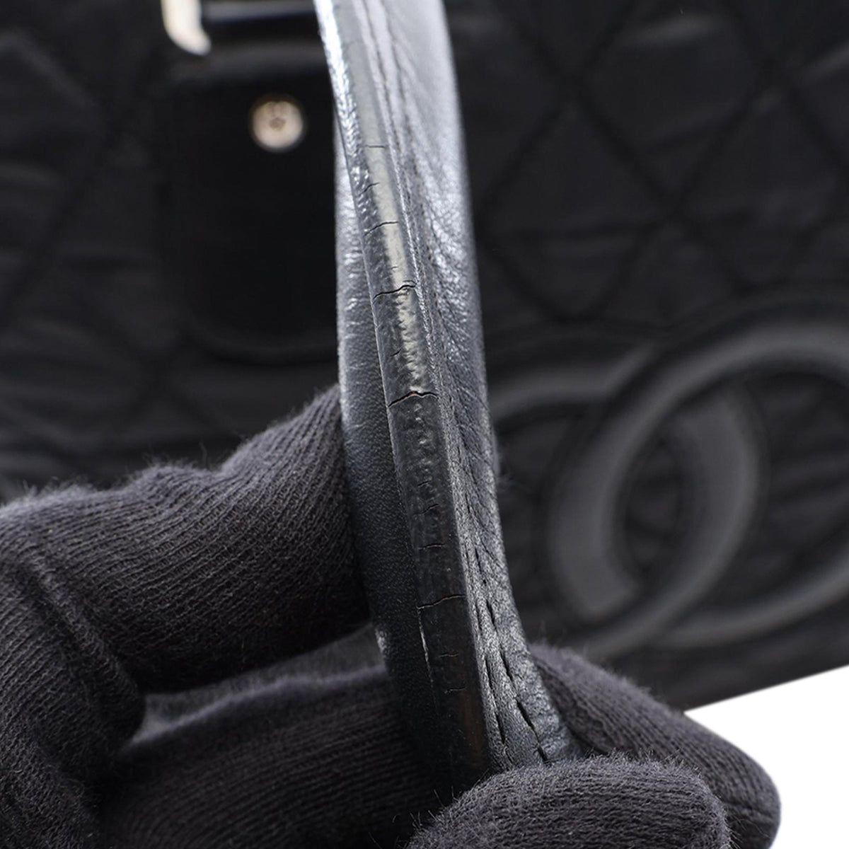 Chanel Paris New York Quilted Nylon Tote