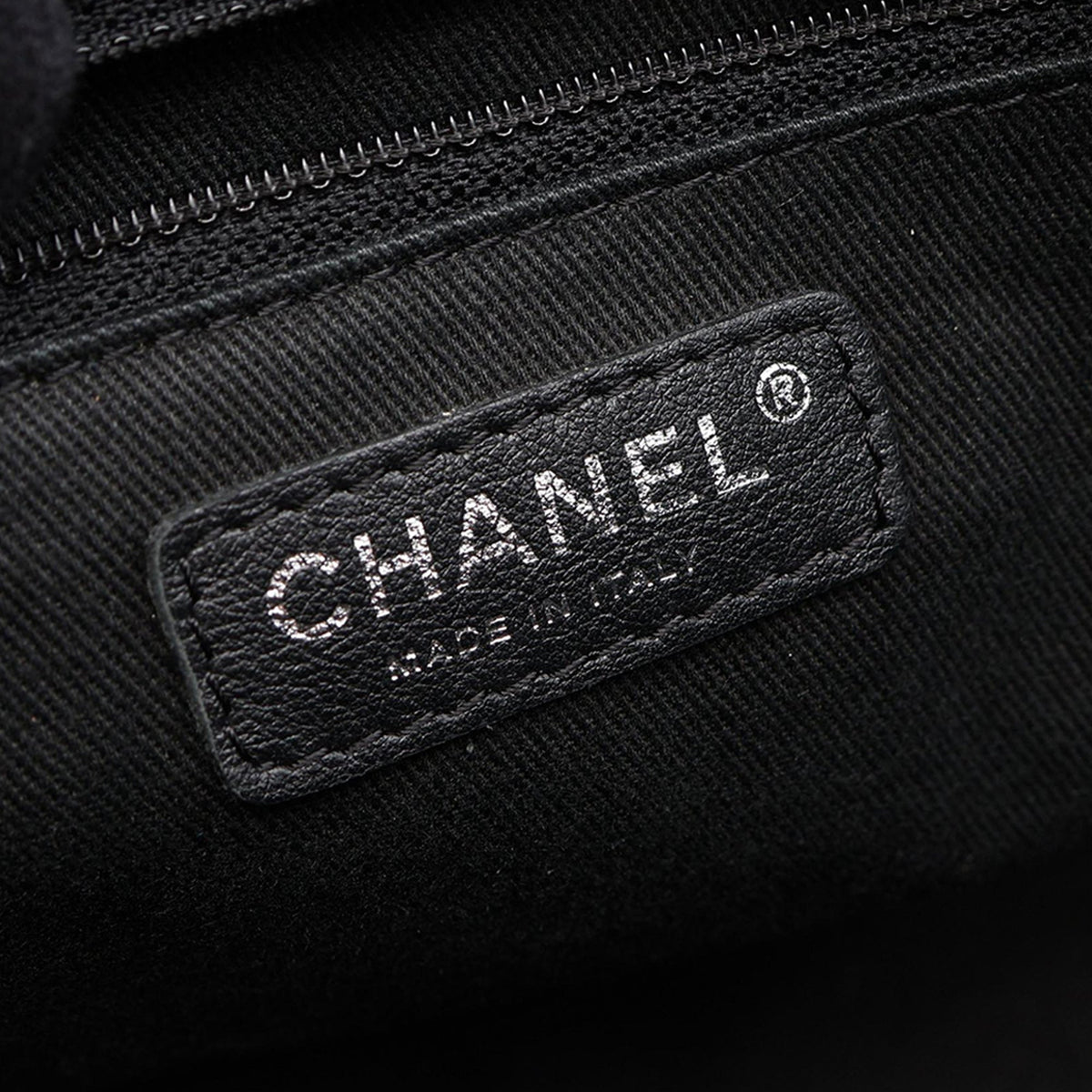 Chanel Paris New York Quilted Nylon Tote