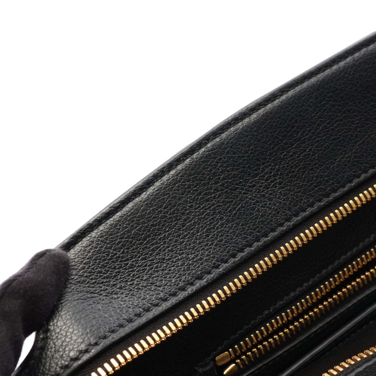 Prada Soft Calf Satchel — Black